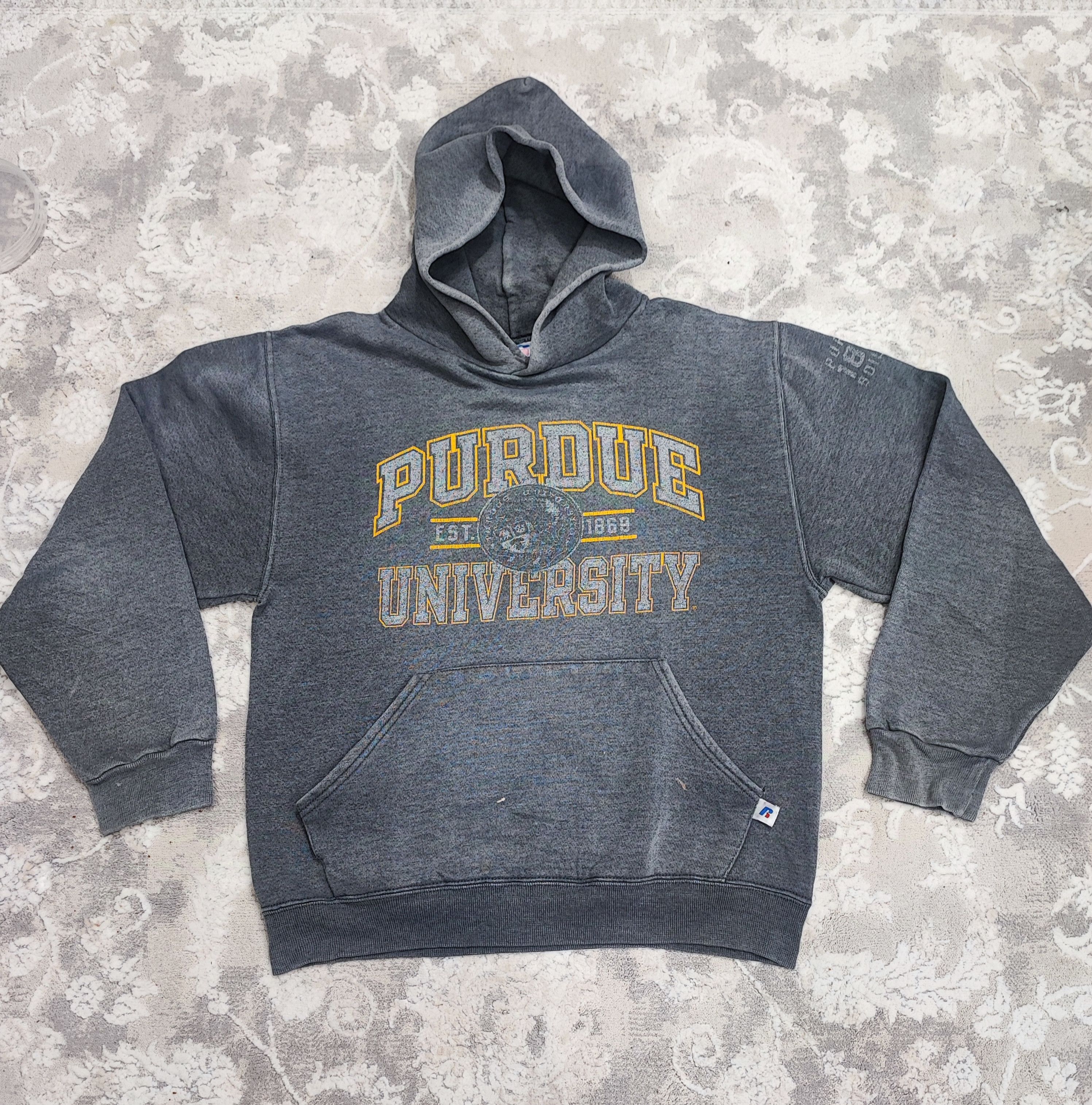80s〜90s russell athletic スウェット PURDUE Vintage 90s Russell Athletic Purdue Boilermakers Graphic