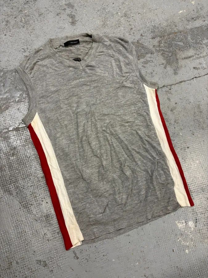 Dsquared2 SS2004 Dsquared2 Grey Rebel Classy Sleeveless Sweater Size US M / EU 48-50 / 2 - 4 Thumbnail