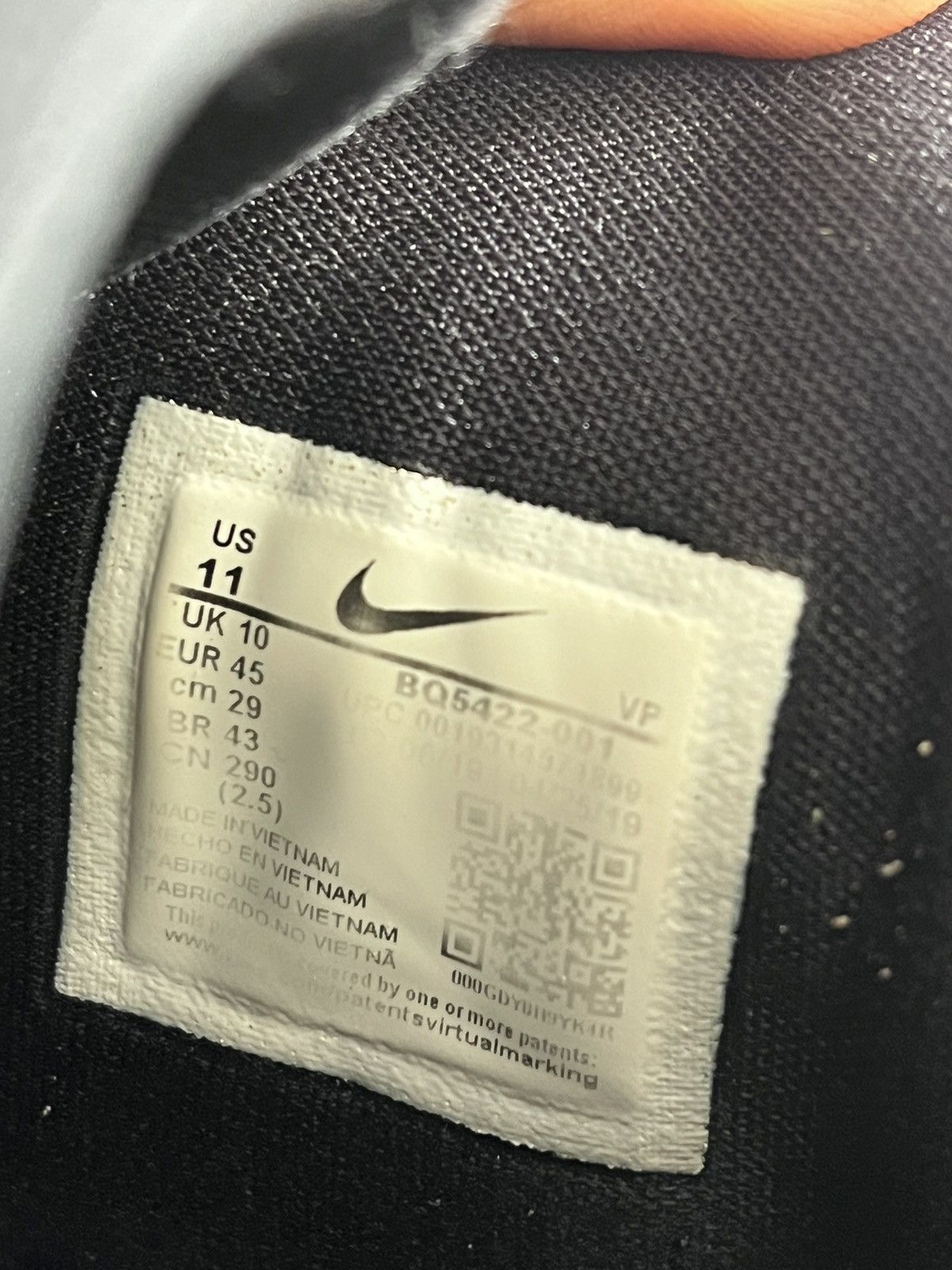 Nike Nike Zoom Freak 1 “black” Size US 11 / EU 44 - 6 Thumbnail