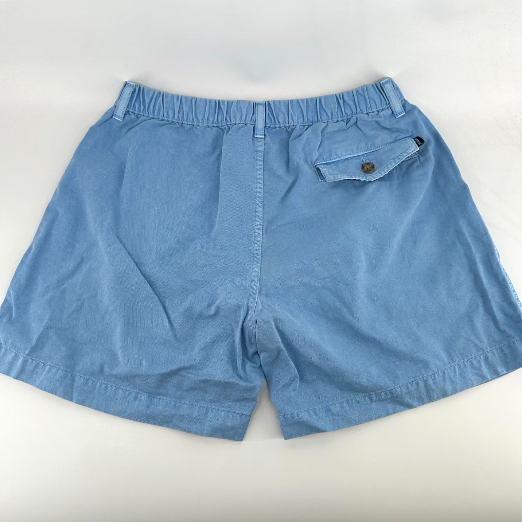 Chubbies Chubbies Chino Shorts Blue Women's M Cotton Stretch Slash Pockets Size 32" / US 10 / IT 46 - 2 Thumbnail