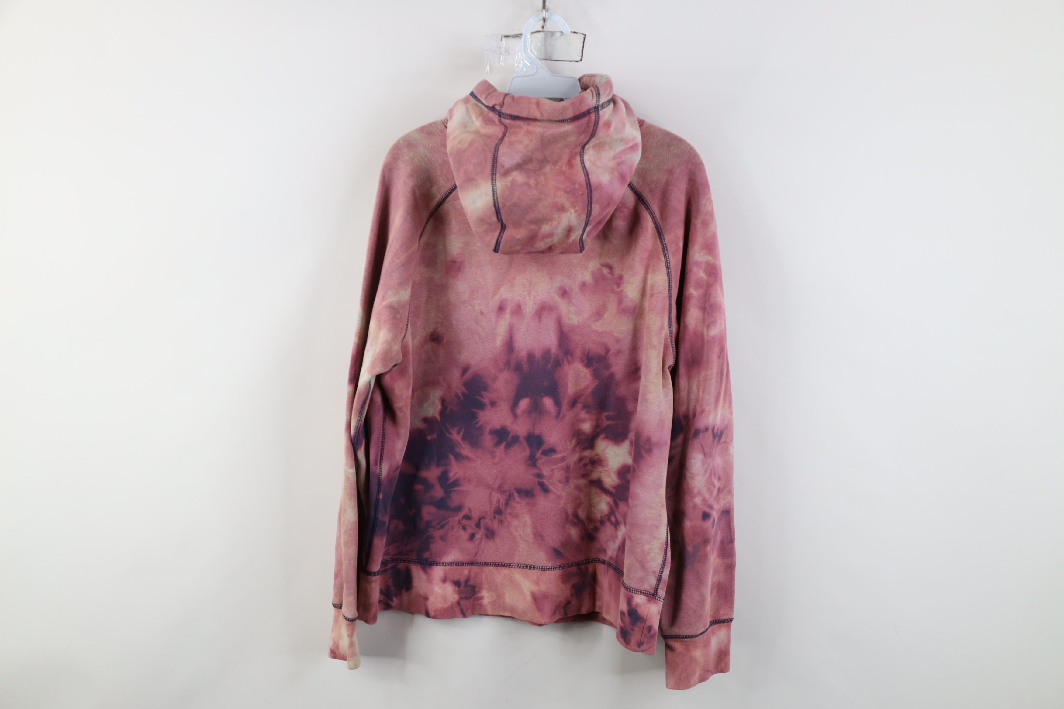 Nike Vintage Y2K Nike Big Swoosh Acid Wash Hoodie Sweatshirt Size US L / EU 52-54 / 3 - 12 Thumbnail