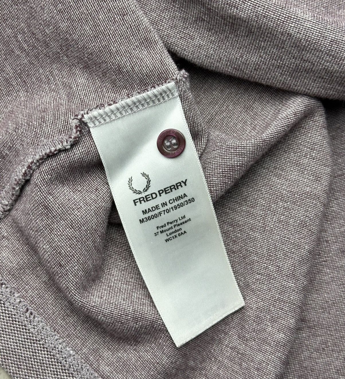 Fred Perry Fred Perry Men’s Polo T-shirt Size M Pink Twin Tipped Size US M / EU 48-50 / 2 - 6 Thumbnail