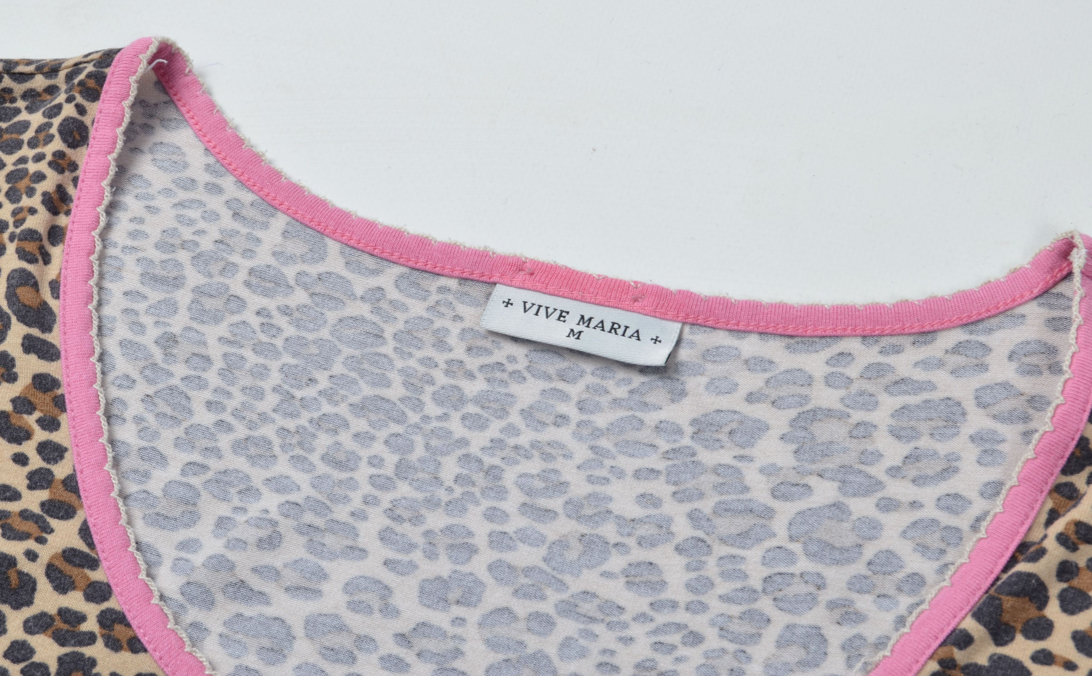 Other Vive Maria Leopard Print Wild Princess Mini Sleep Dress Size M / US 6-8 / IT 42-44 - 4 Thumbnail