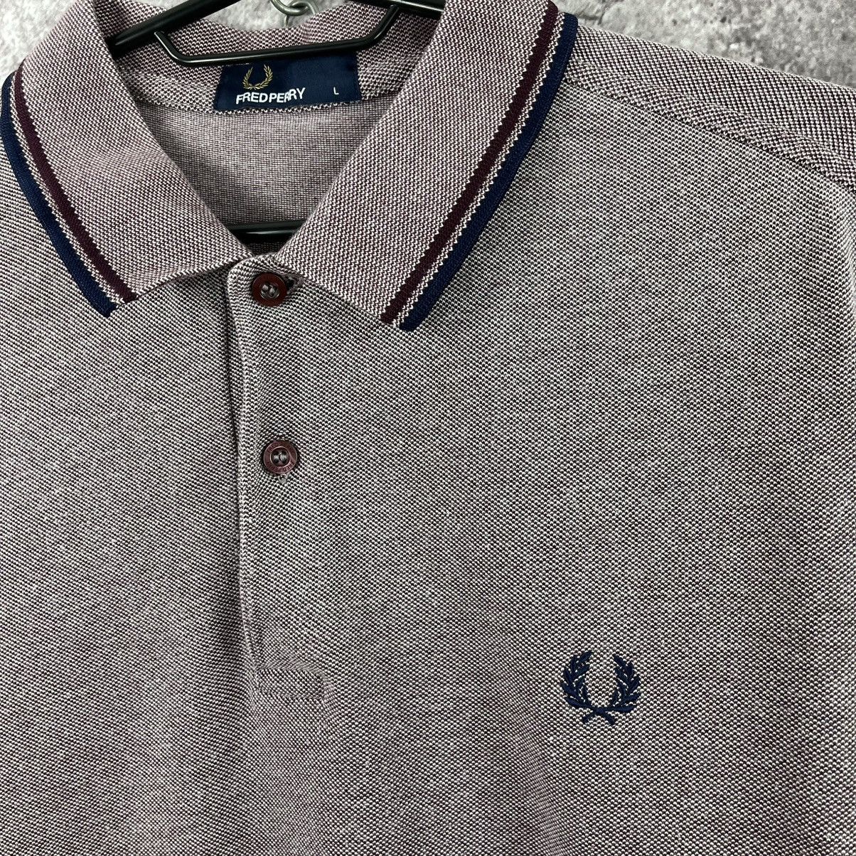 Fred Perry Fred Perry Polo T-Shirt Collared Embroidery Logo Size L Size US L / EU 52-54 / 3 - 4 Thumbnail