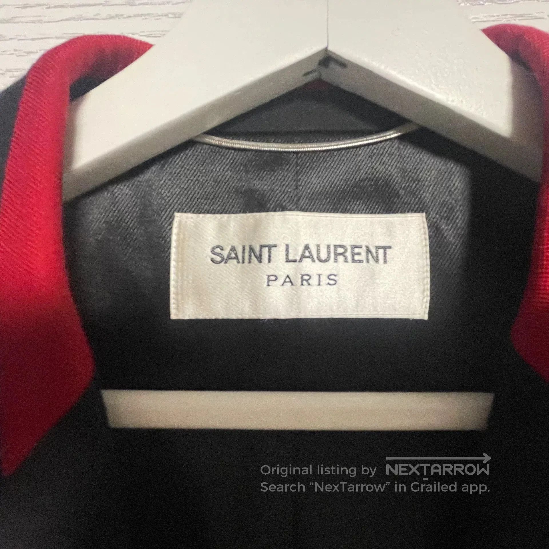 Saint Laurent Paris Saint Laurent Black Wool Coat. Size US M / EU 48-50 / 2 - 2 Thumbnail
