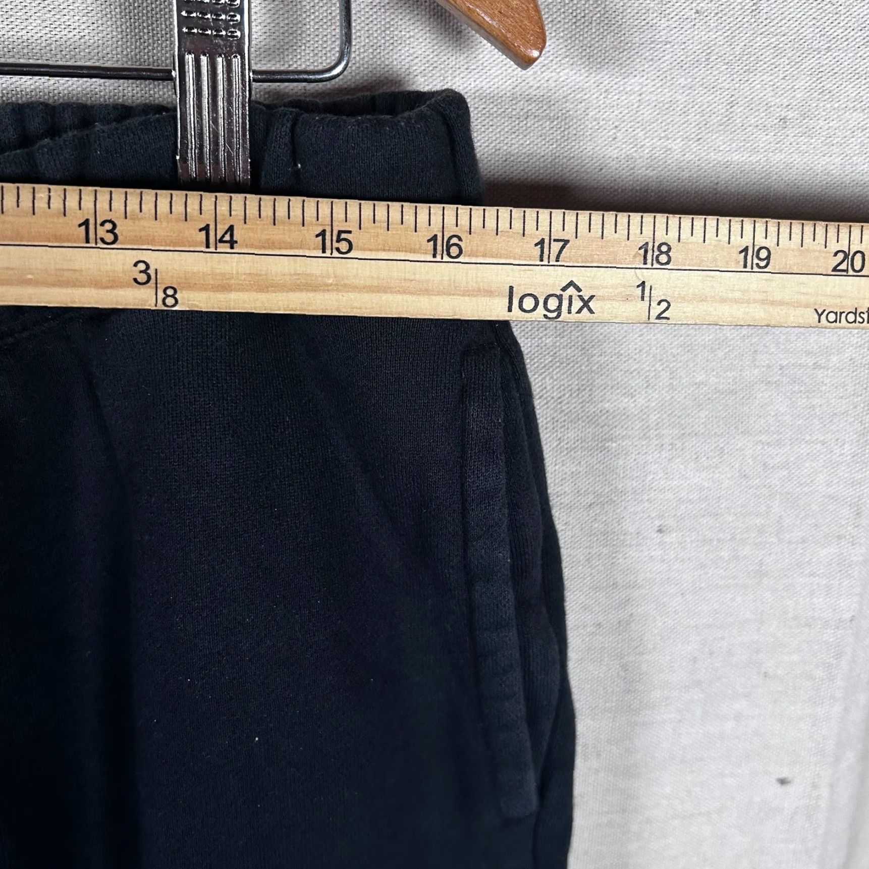 Nike Nike Sportswear Mens Black Fleece Jogger Sweatpants NSW Logo Large Size US 33 - 5 Thumbnail