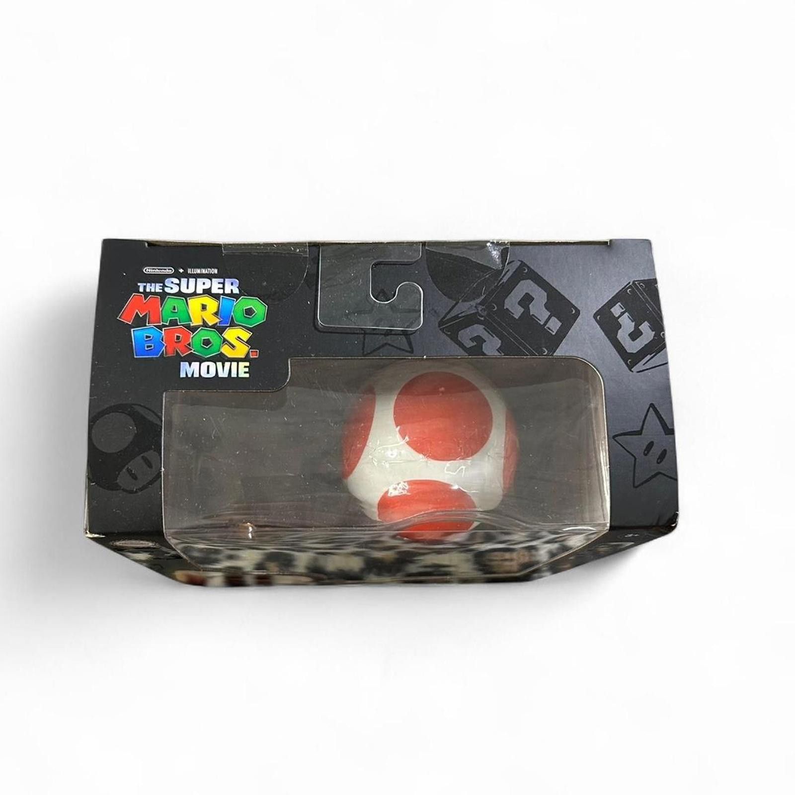 Nintendo The Super Mario Bros. Movie Toad 4” Figure Size ONE SIZE - 3 Thumbnail