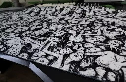 Anime × Japanese Brand × Vintage Anime Junji Ito Anti-slip MousePads Size ONE SIZE - 3 Thumbnail