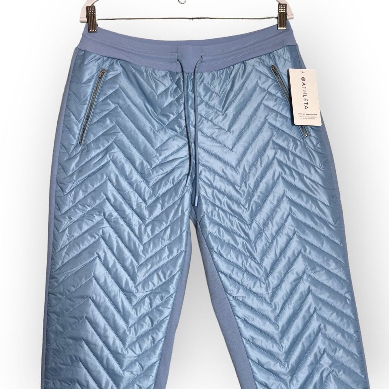Athleta Athleta Apres Ski Down Jogger Heron Blue NWT Size 12 Size 34" / US 12 / IT 48 - 6 Thumbnail