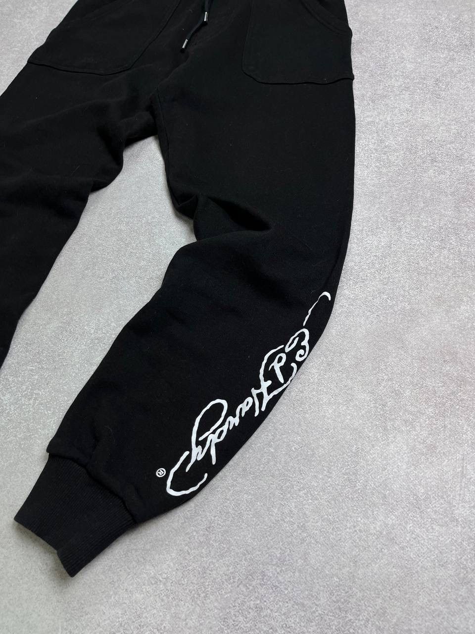 Ed Hardy × Vintage Vintage Ed Hardy Baggy Cotton Sweatpants Y2K S Size US 31 - 3 Thumbnail