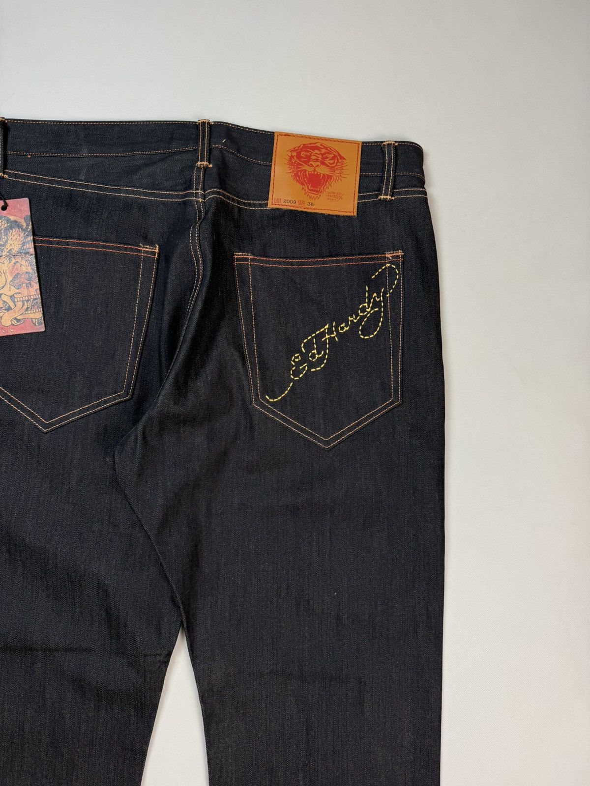 Ed Hardy BNWT! Ed Hardy By Christian Audigier Rap Baggy Denim Jeans Size US 38 / EU 54 - 7 Thumbnail