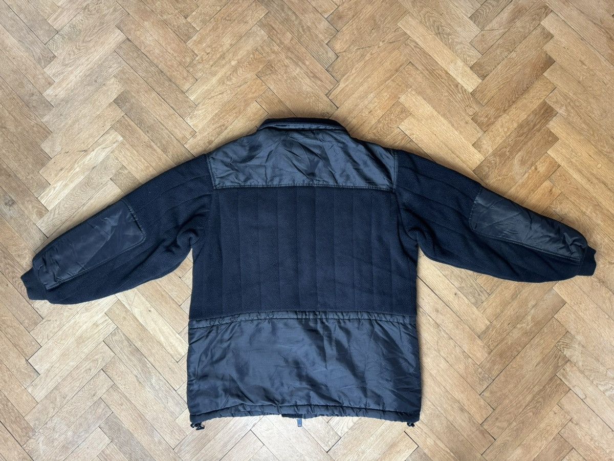 Vintage 90's Y2K Polo Sport Black Fleece Nylon Jacket L