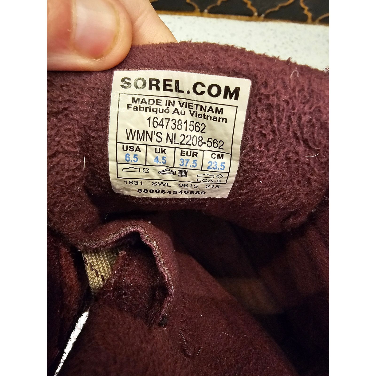 SOREL Sorel Meadow Suede Waterproof Winter Boots – Purple Dahlia Size US 6.5 / IT 36.5 - 5 Thumbnail