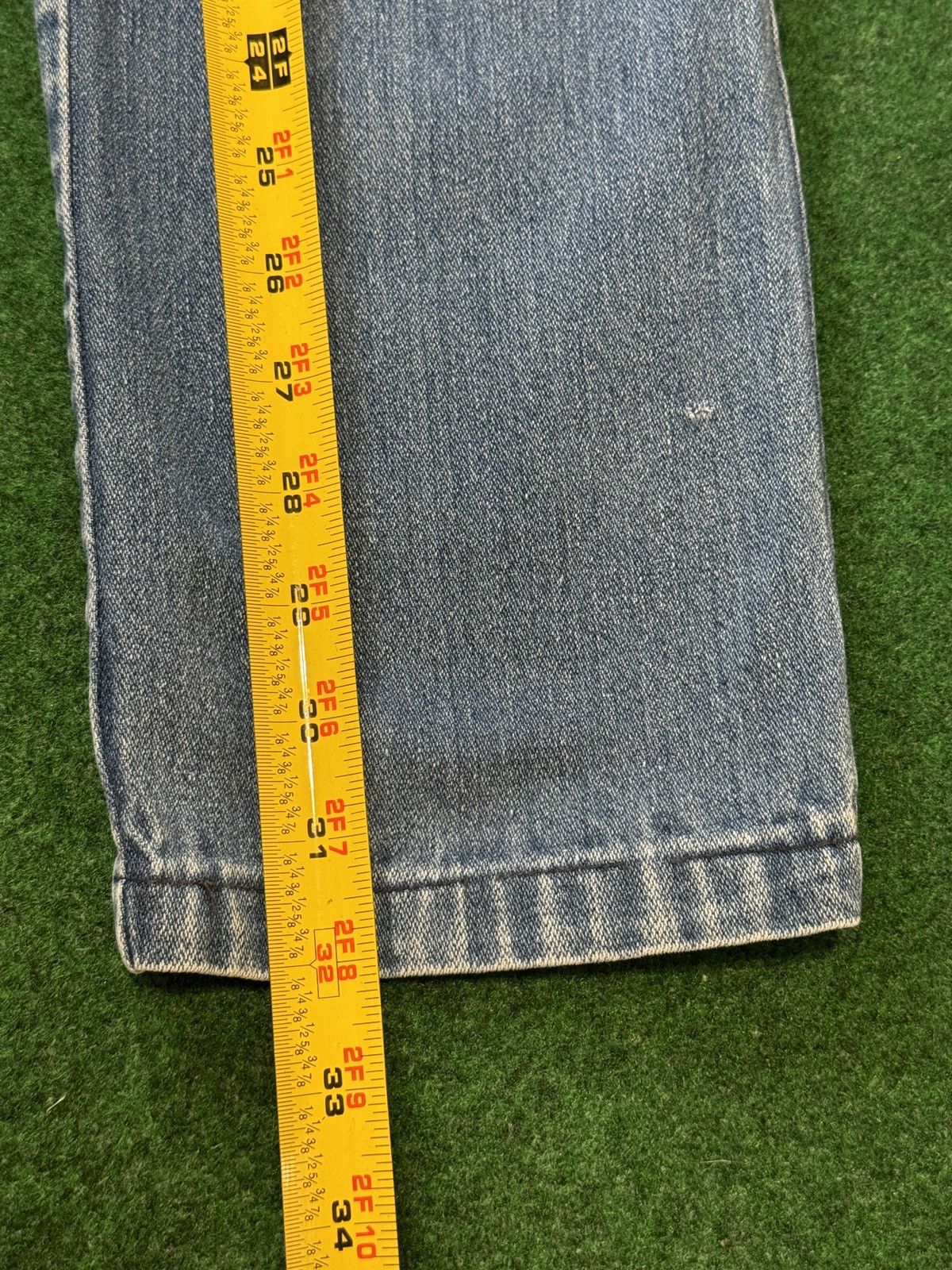 Levi's Vintage Clothing × Vintage Vintage 70s 80s Levi’s Plowboy 24x32 Light Wash Jeans Size US 26 / EU 42 - 6 Thumbnail