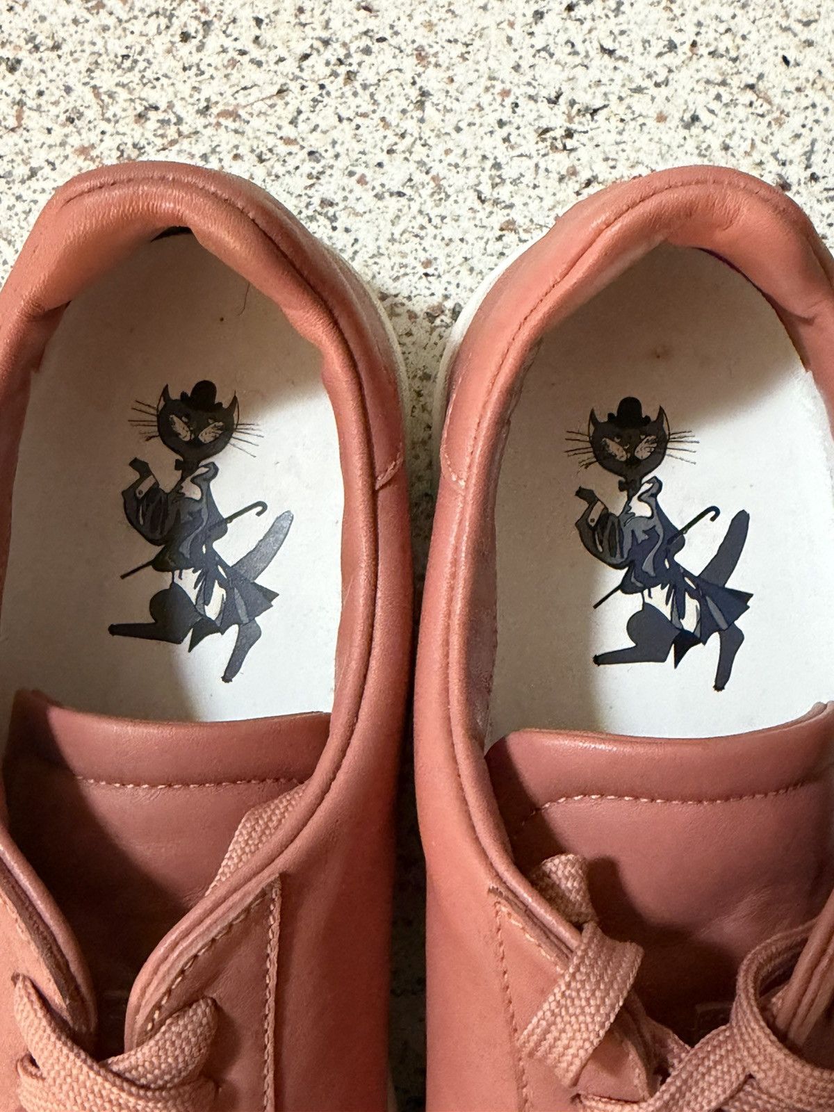 Canali 8on8 Pink Low Top Sneakers Size US 10 / EU 43 - 5 Thumbnail