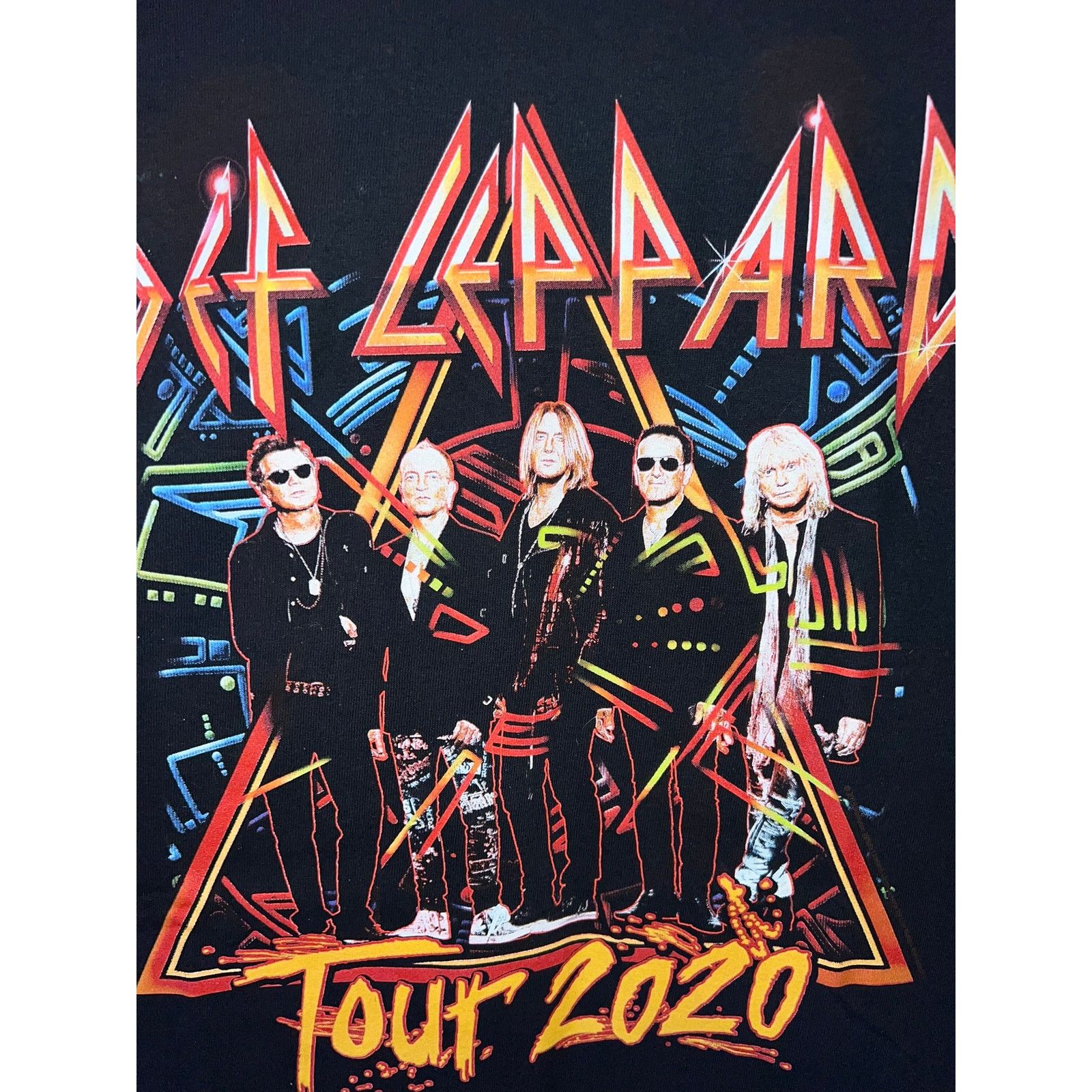 Gildan Def Leppard Shirt Tour Concert Rock Band Graphic Tee Large Size US L / EU 52-54 / 3 - 3 Thumbnail