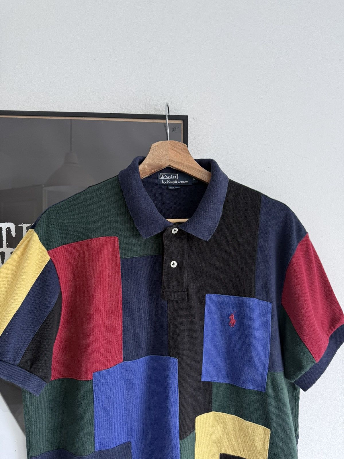 Polo Ralph Lauren Polo Ralph Lauren patchwork t-shirt 90’s vintage Size US L / EU 52-54 / 3 - 2 Thumbnail