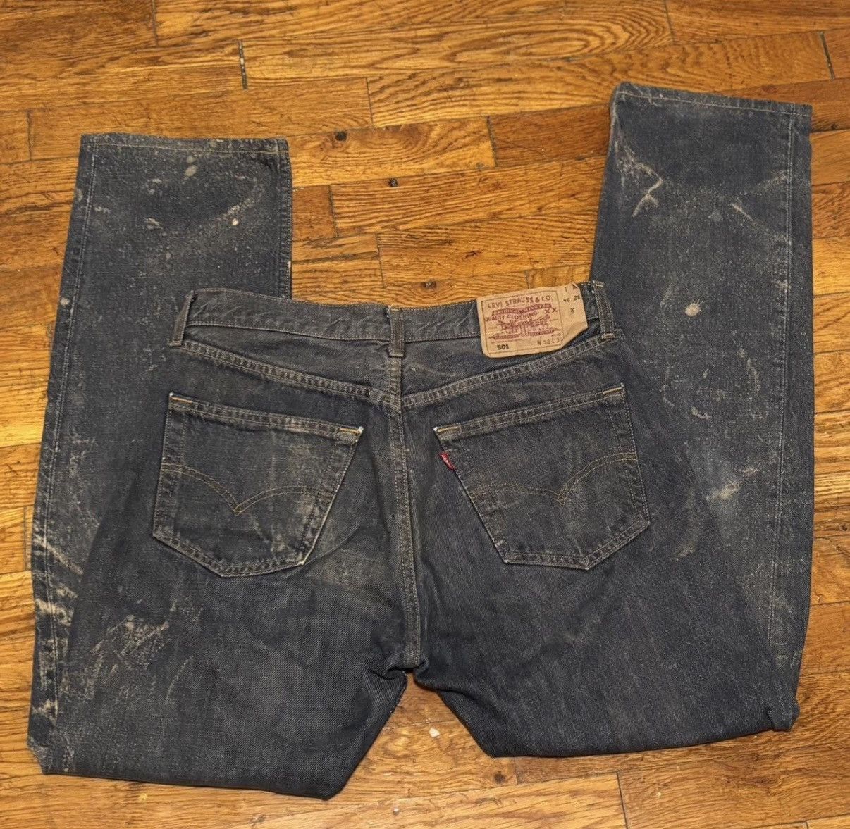 Levi's Levis 501 Early 1990s Original Button Fly Size US 32 / EU 48 - 7 Thumbnail