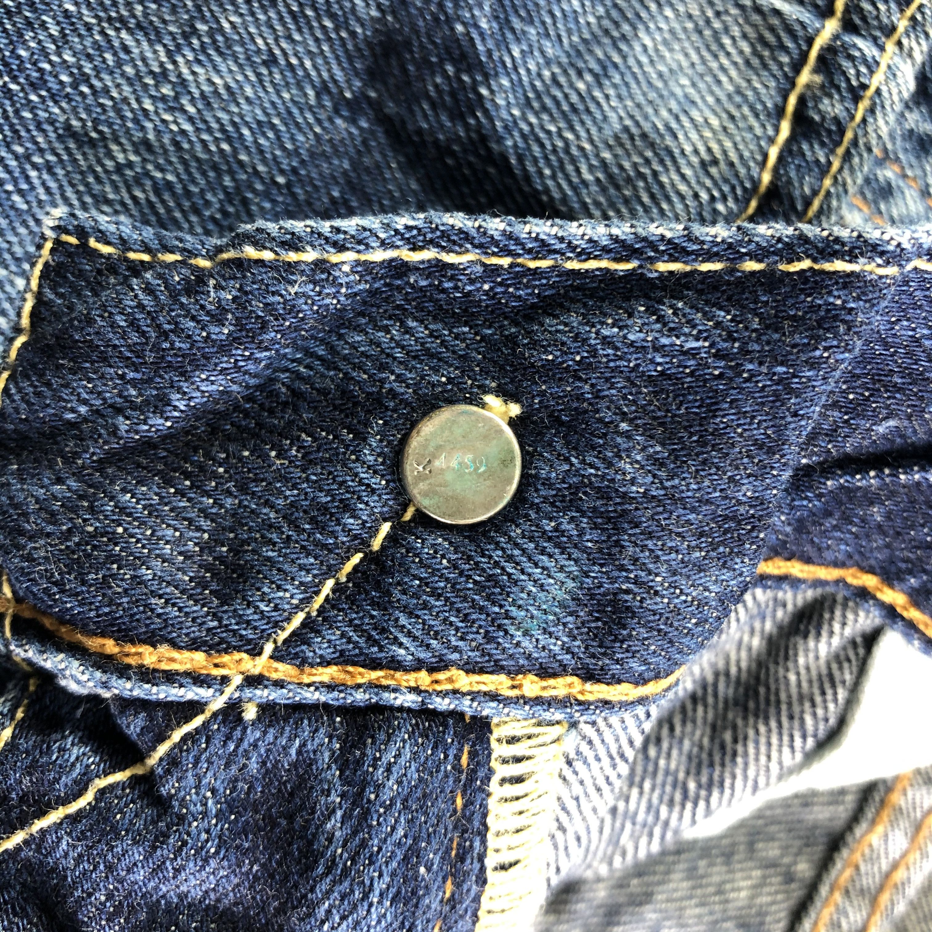 Levi's Vintage Blue Wash Levis 502 Jeans-J3983 Size US 33 - 12 Thumbnail