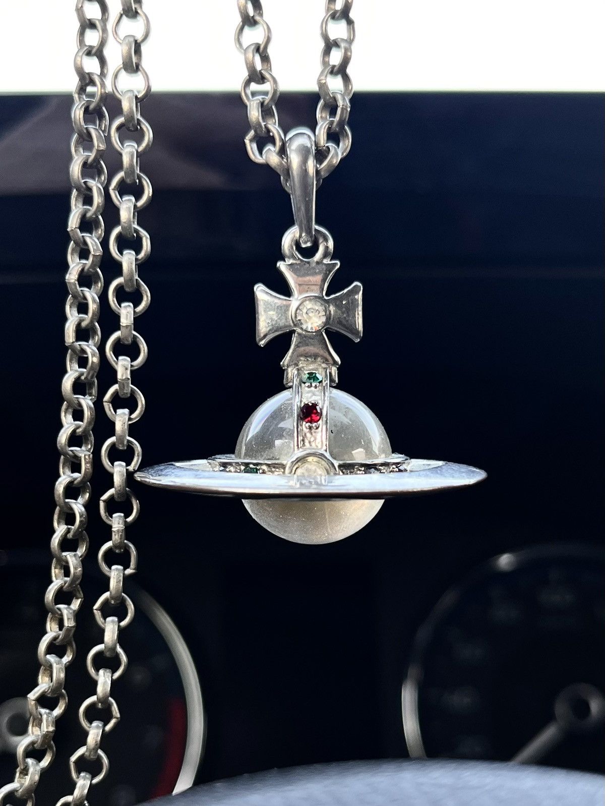 Vivienne Westwood Vivienne Westwood Orb Necklace Size 32 - 3 Thumbnail