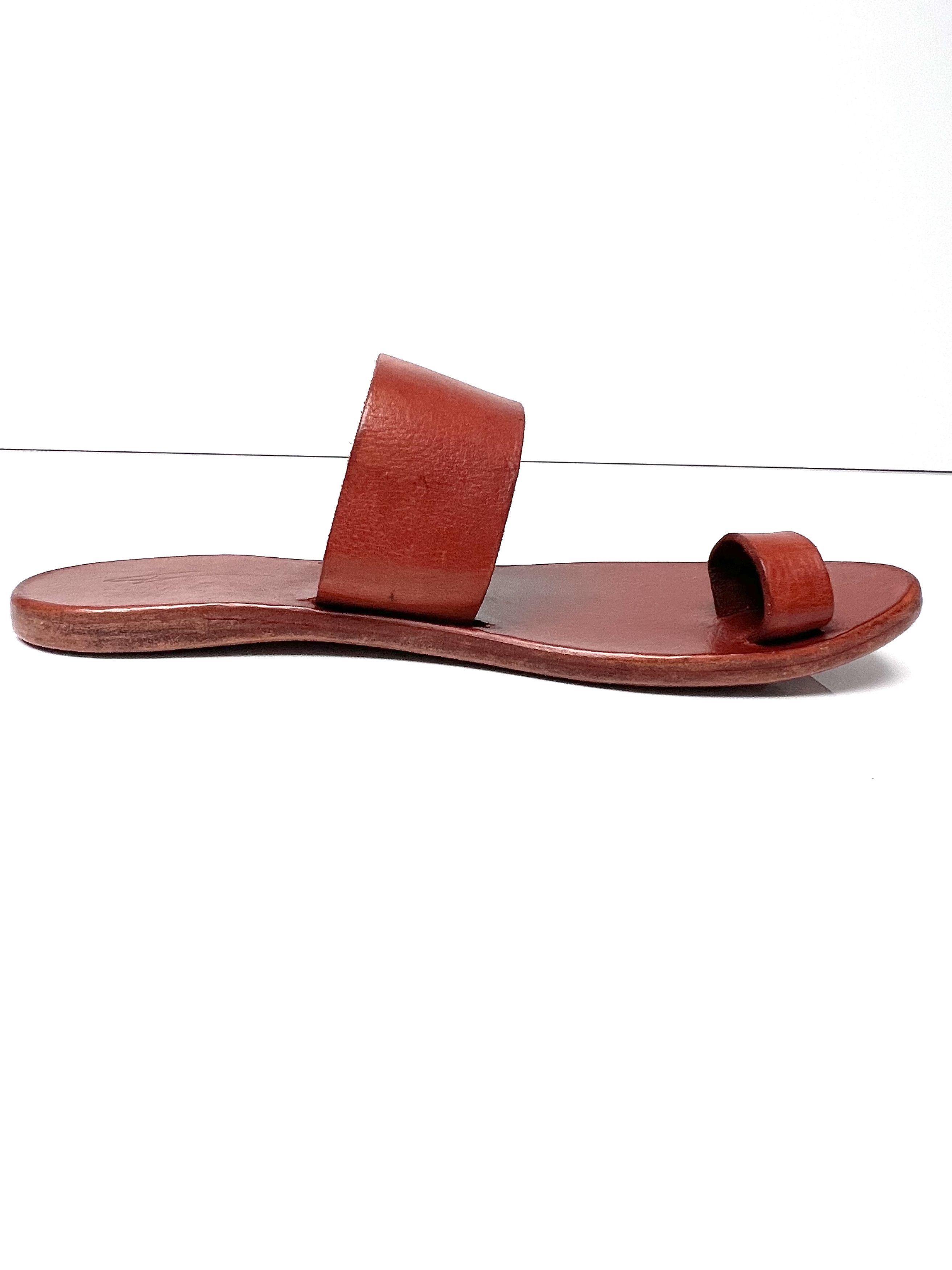 Dimissianos & Miller DIMISSIANOS & MILLER LEATHER SLIDE / SANDALS Size US 11 / EU 44 - 5 Thumbnail
