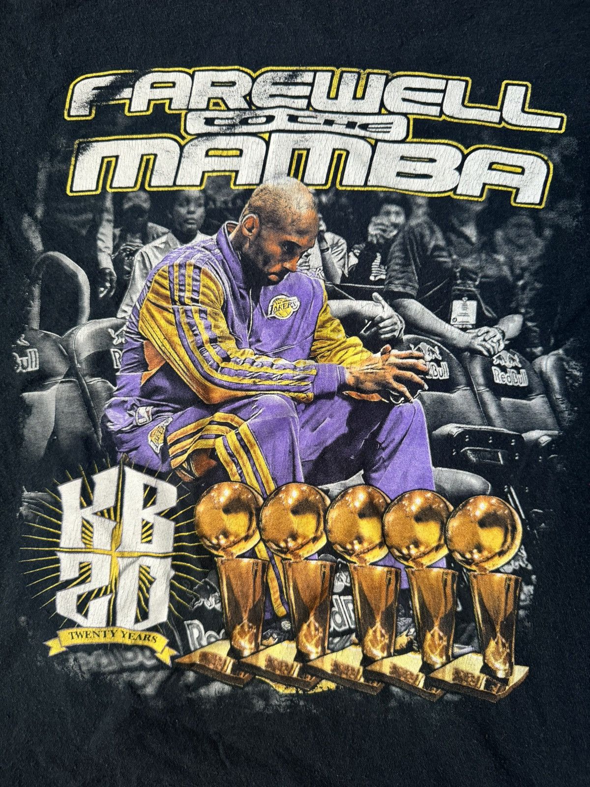 Vintage Kobe bryant Last game 4/13/16 Size US M / EU 48-50 / 2 - 3 Thumbnail
