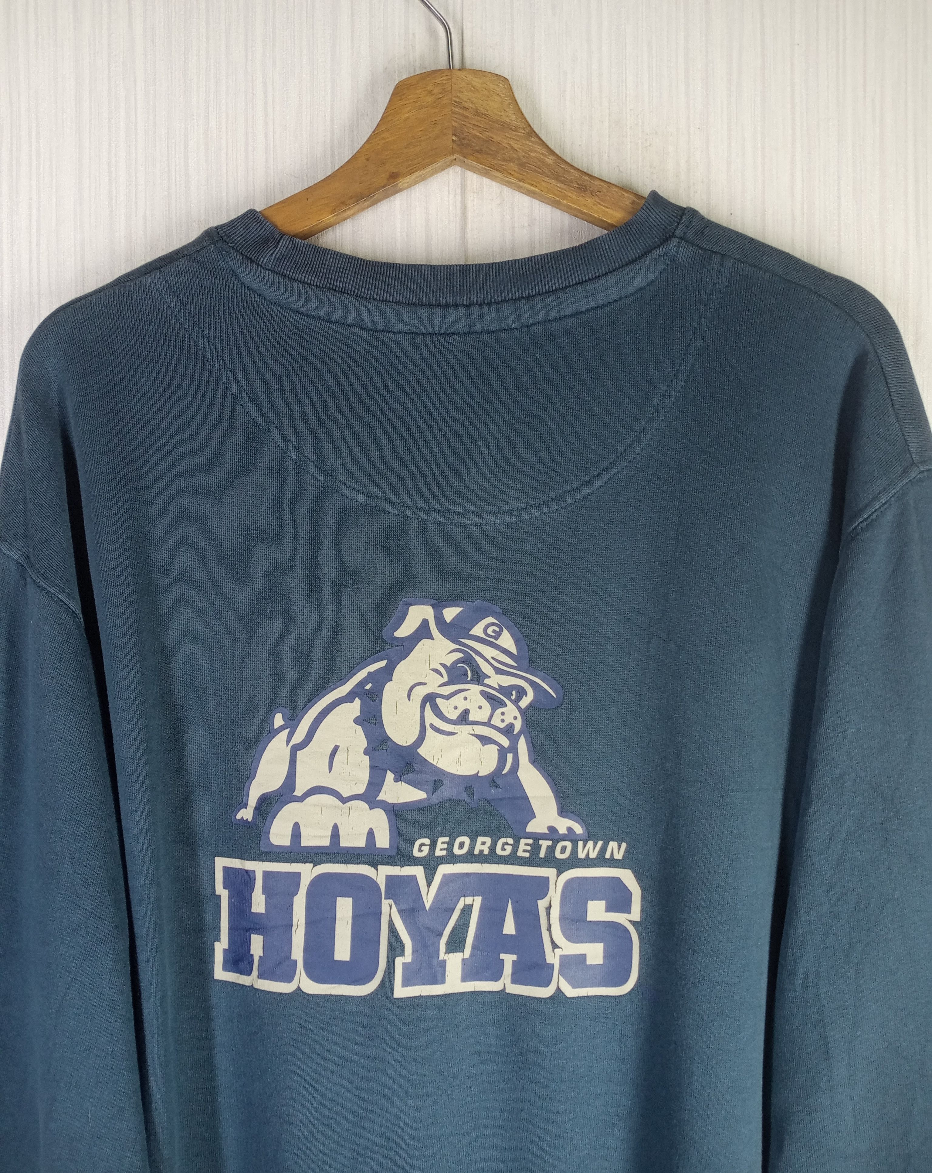 Other Rare Vintage Georgetown Hoyas Crewneck Sweatshirt Size US XXL / EU 58 / 5 - 2 Thumbnail
