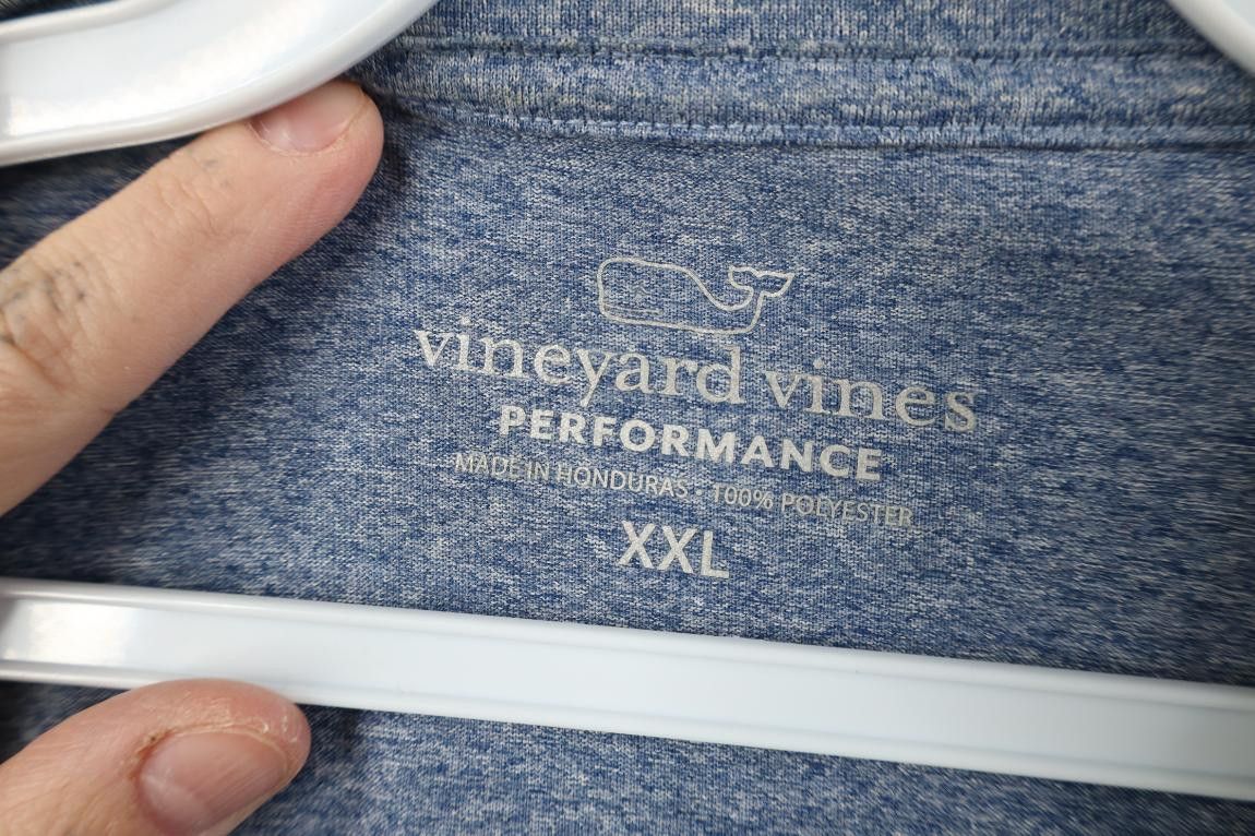 Vineyard Vines Vineyard Vines Performance Whale Long Sleeve T-Shirt Blue Size US XXL / EU 58 / 5 - 9 Thumbnail