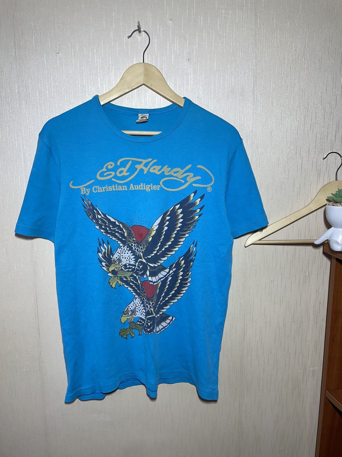 Ed Hardy × Vintage Ed Hardy vintage streetwear T shirt Size US L / EU 52-54 / 3 - 2 Thumbnail