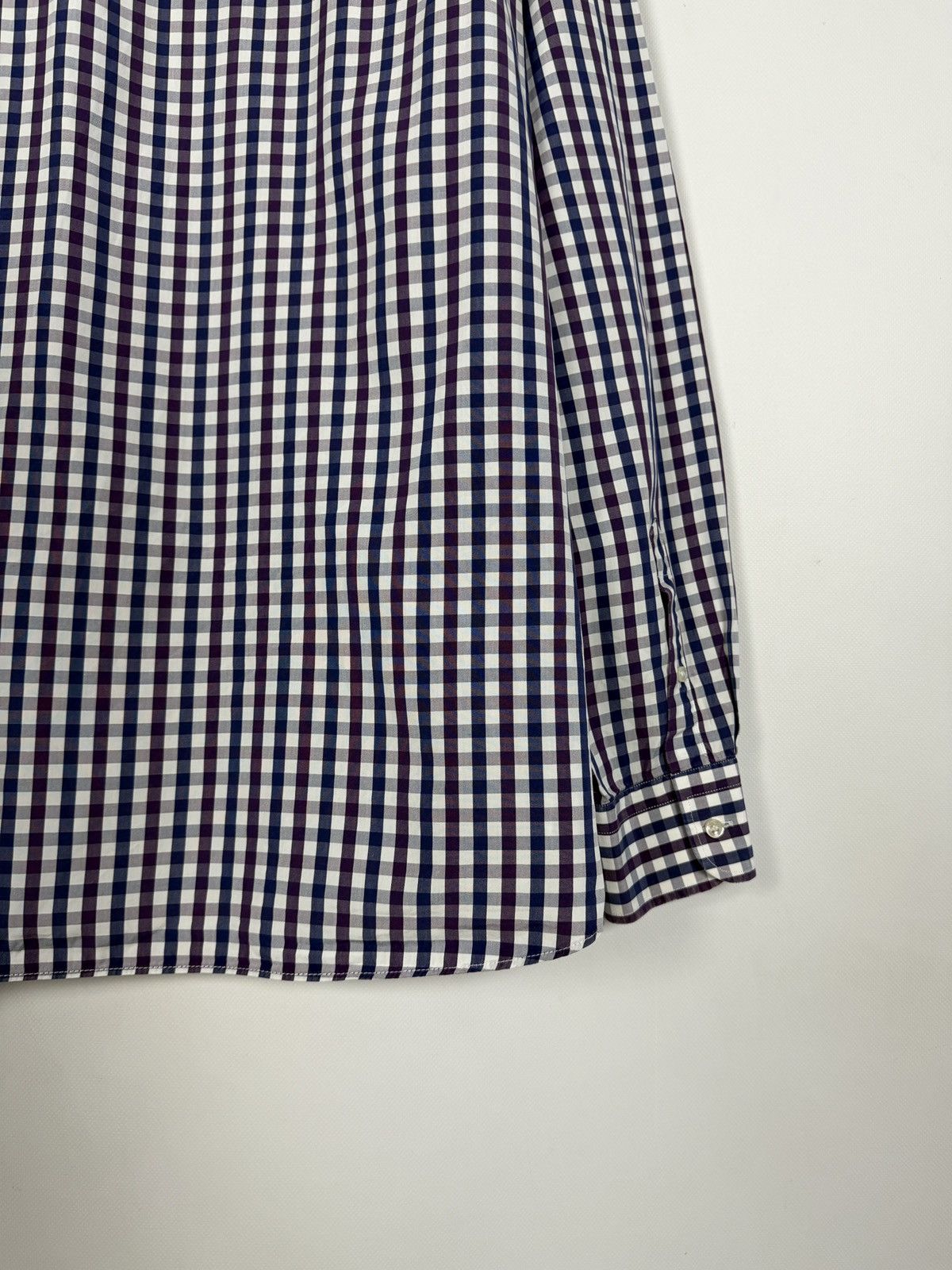 Paul & Shark Paul Shark Long Sleeve Plaid Shirt Button Up Italy Size 44 Size US XL / EU 56 / 4 - 16 Thumbnail