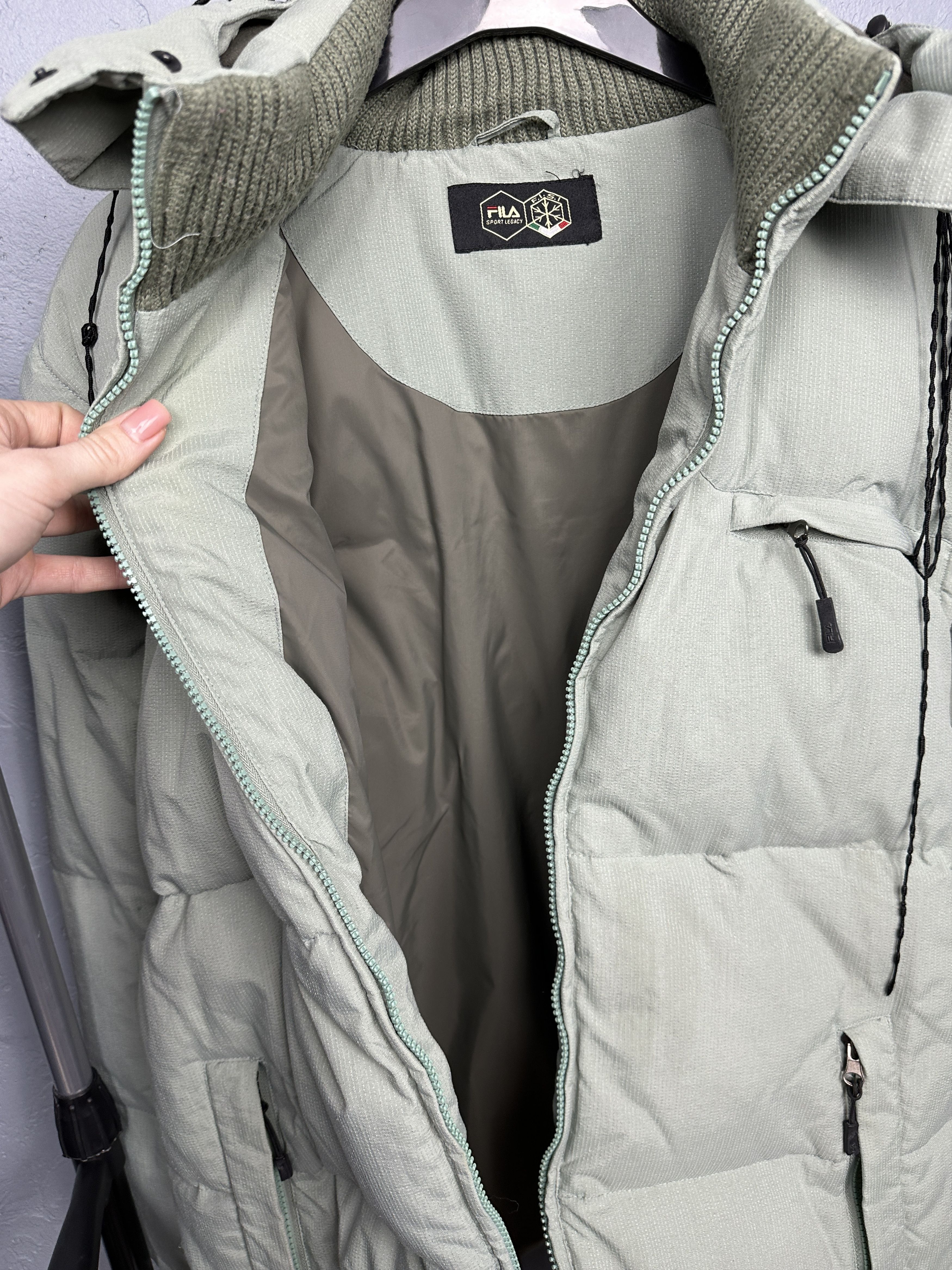 Fila Vintage Fila Mens Goose Down Puffer Jacket Vest Size US XL / EU 56 / 4 - 6 Thumbnail