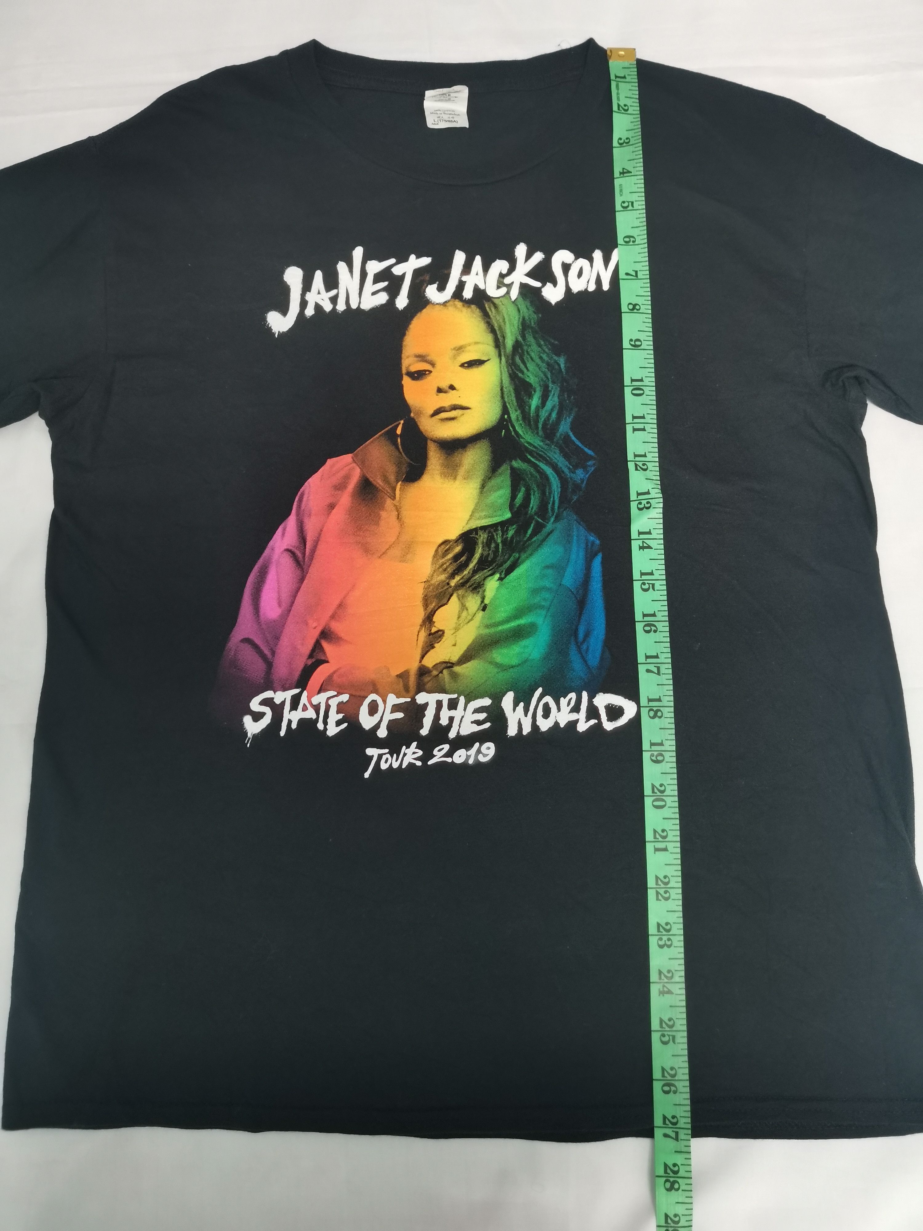 Band Tees Janet Jackson Tour 2019 Japan Tee State Of The World Size US L / EU 52-54 / 3 - 5 Thumbnail