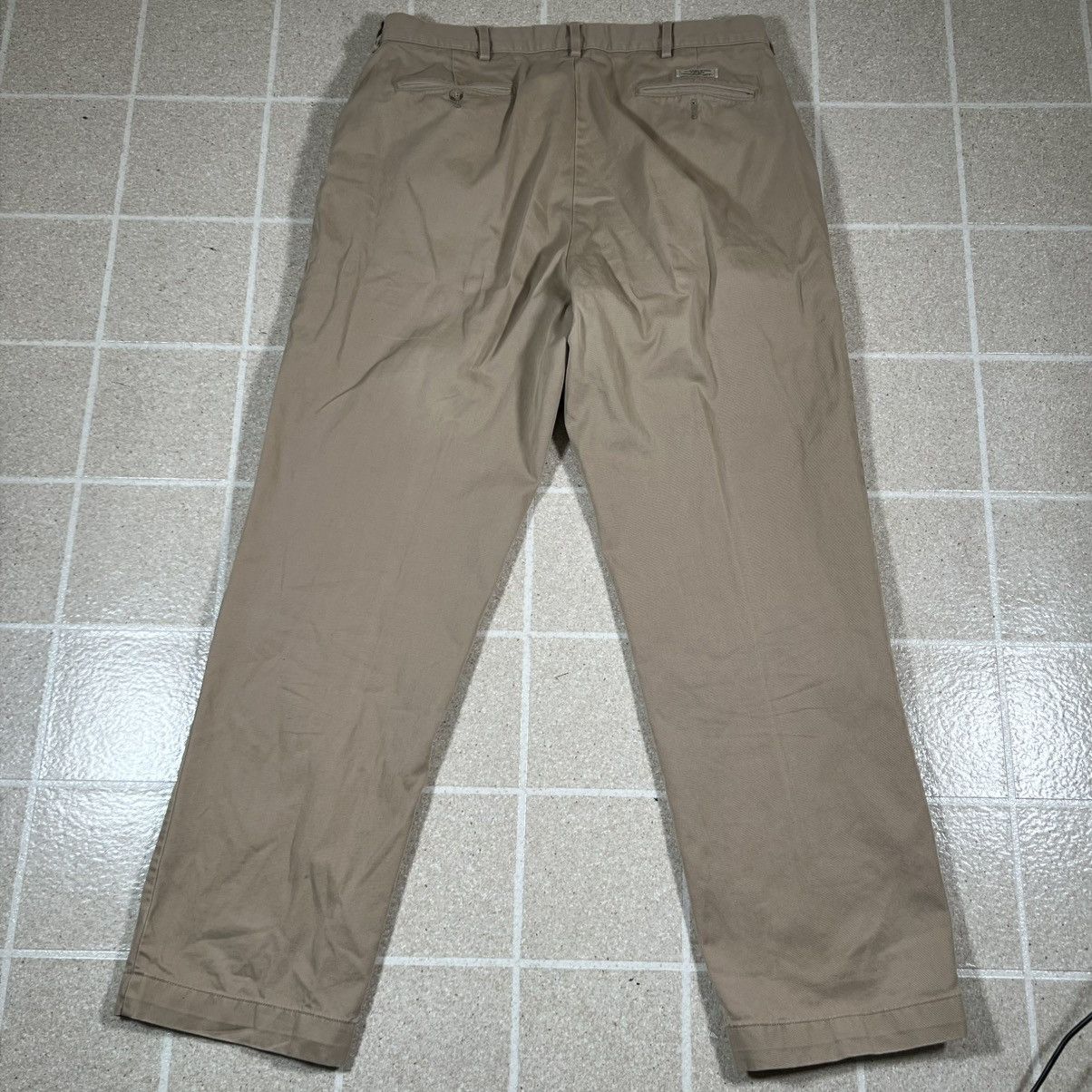 Polo Ralph Lauren vintage polo ralph lauren Khaki Beige chino pants 32x30 Size US 32 / EU 48 - 4 Thumbnail