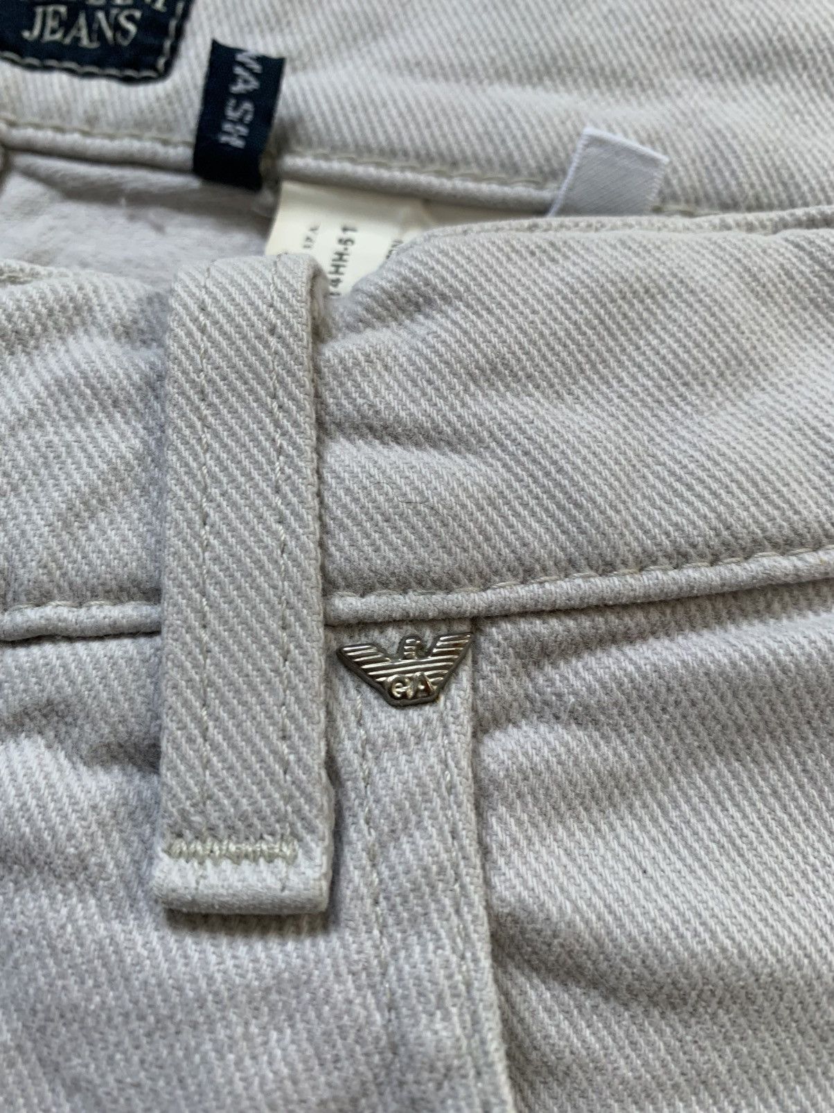 Armani Armani Jeans Y2K Eco-Wash Casual Denim Pants Hype 2000s Size US 34 / EU 50 - 14 Thumbnail