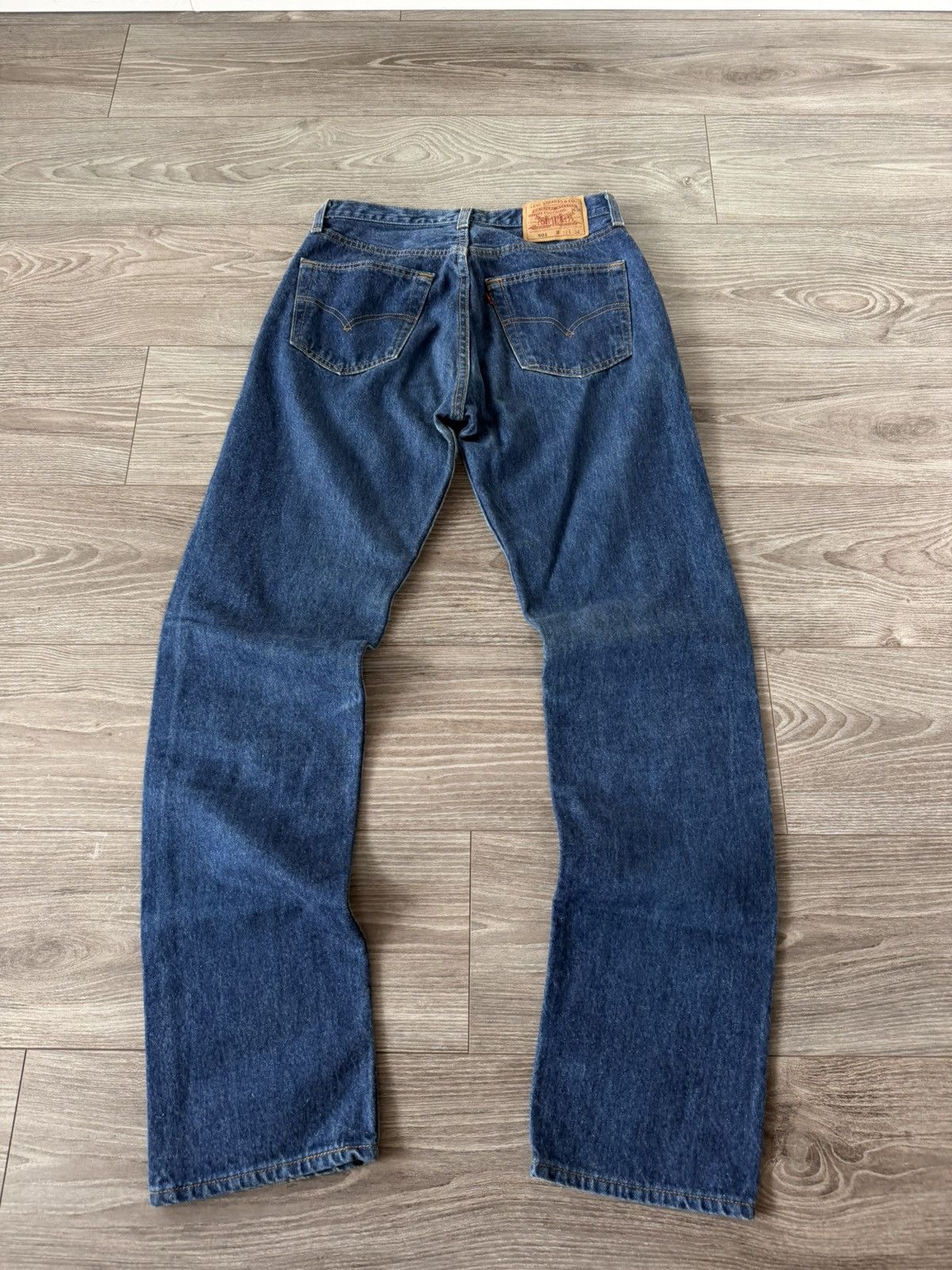 Levi's ‼️Vintage Levi’s Grey 501 Red Tab Denim Made in USA🇺🇸Jeans‼️ Size US 31 - 2 Thumbnail