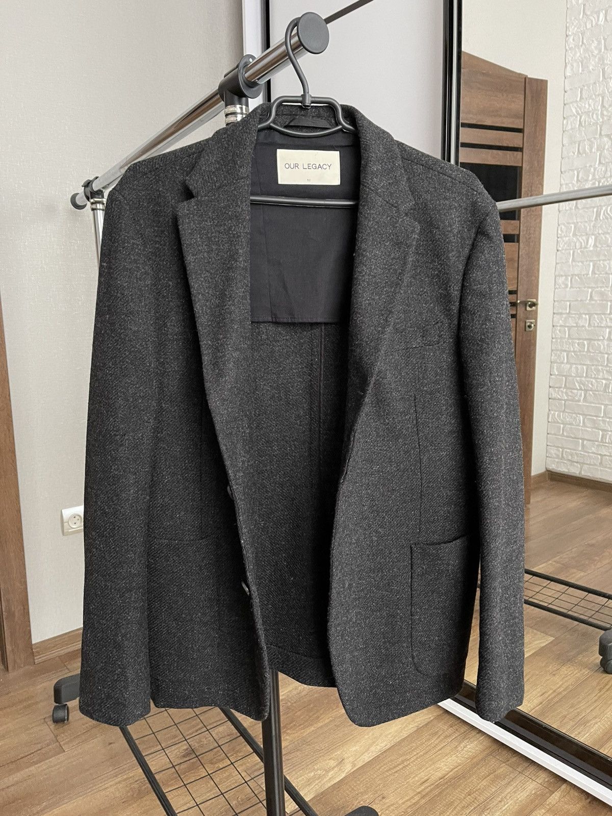 Our Legacy AW14 Our Legacy Wool Shetland Blazer Coat Jacket Size 50R - 9 Thumbnail