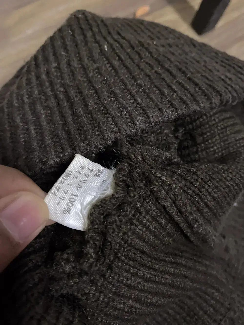 Japanese Brand × Vintage Japanese Brand Plain Knit Bucket Hat Size ONE SIZE - 5 Thumbnail