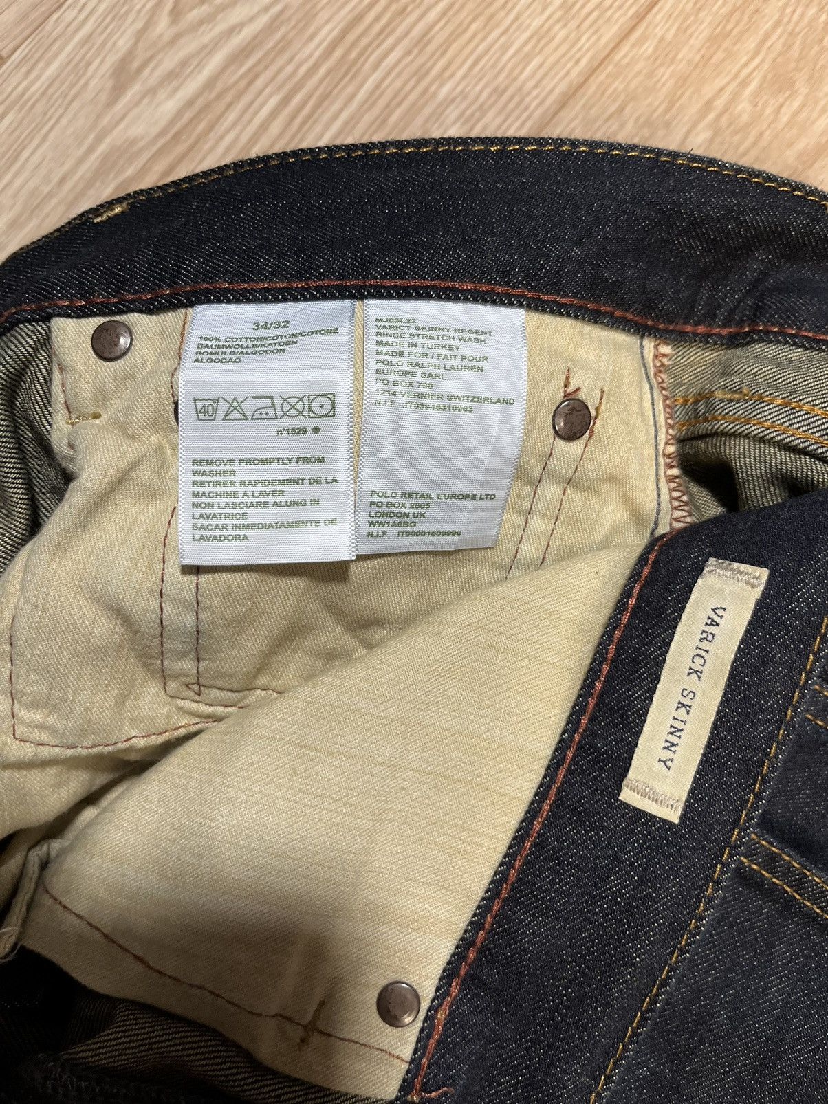 Lauren Ralph Lauren Ralph Lauren Polo Jeans Company 1967 Denim Pants Size US 34 / EU 50 - 9 Thumbnail