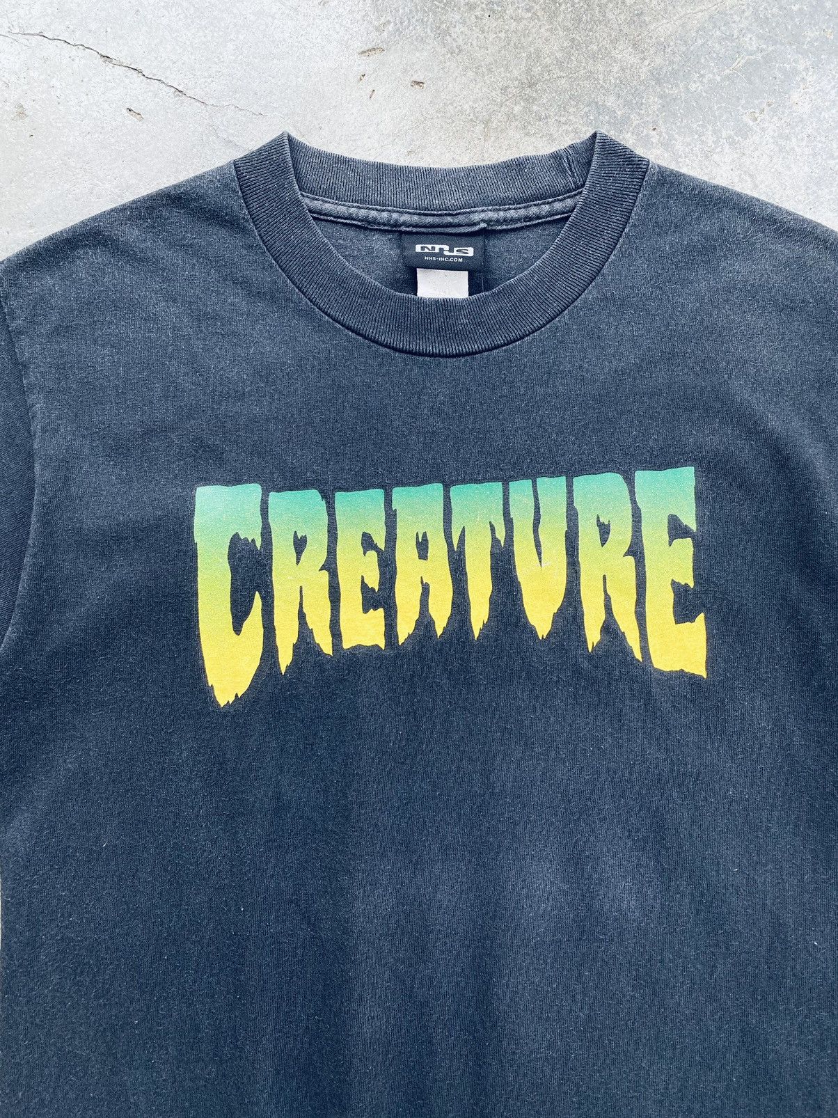 Vintage Vintage 90s Creature Skateboard Tees Size US S / EU 44-46 / 1 - 3 Thumbnail