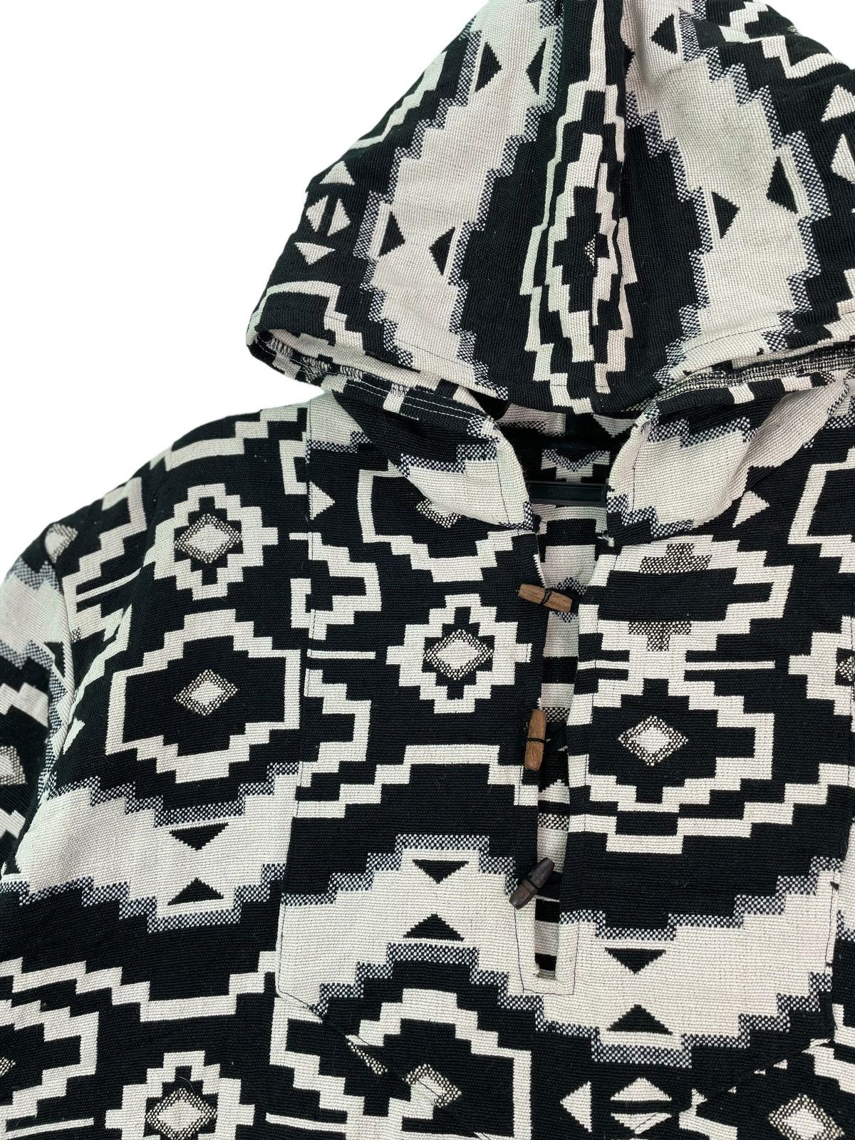 Vintage Vtg 90s rare native navajo actec pullover jacket Size US L / EU 52-54 / 3 - 2 Thumbnail