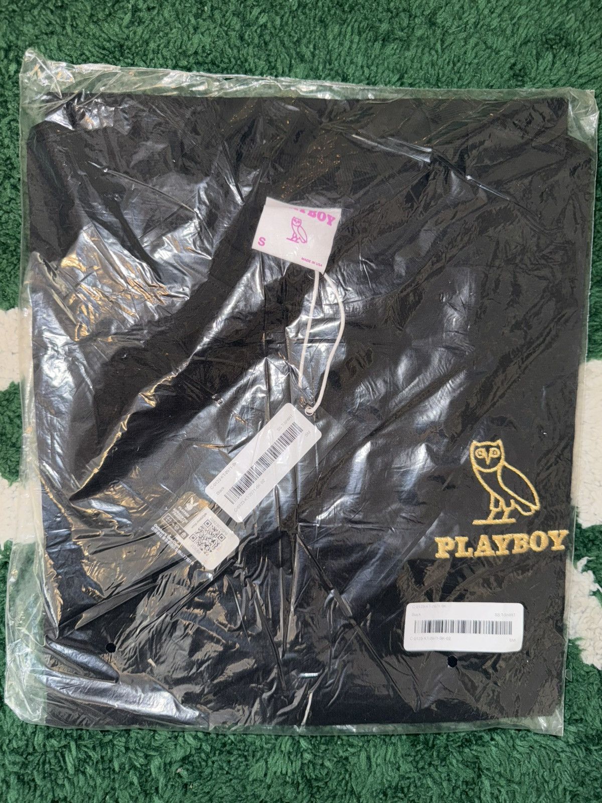 October's Very Own × Playboy OVO x Playboy Classic Logo Short Sleeve Sz.S Size US S / EU 44-46 / 1 - 3 Thumbnail