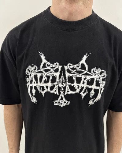 Vintage Vintage 2000s Enslaved 2004 T-Shirt Tee Band Norwegian Metal Size US XL / EU 56 / 4 - 7 Thumbnail