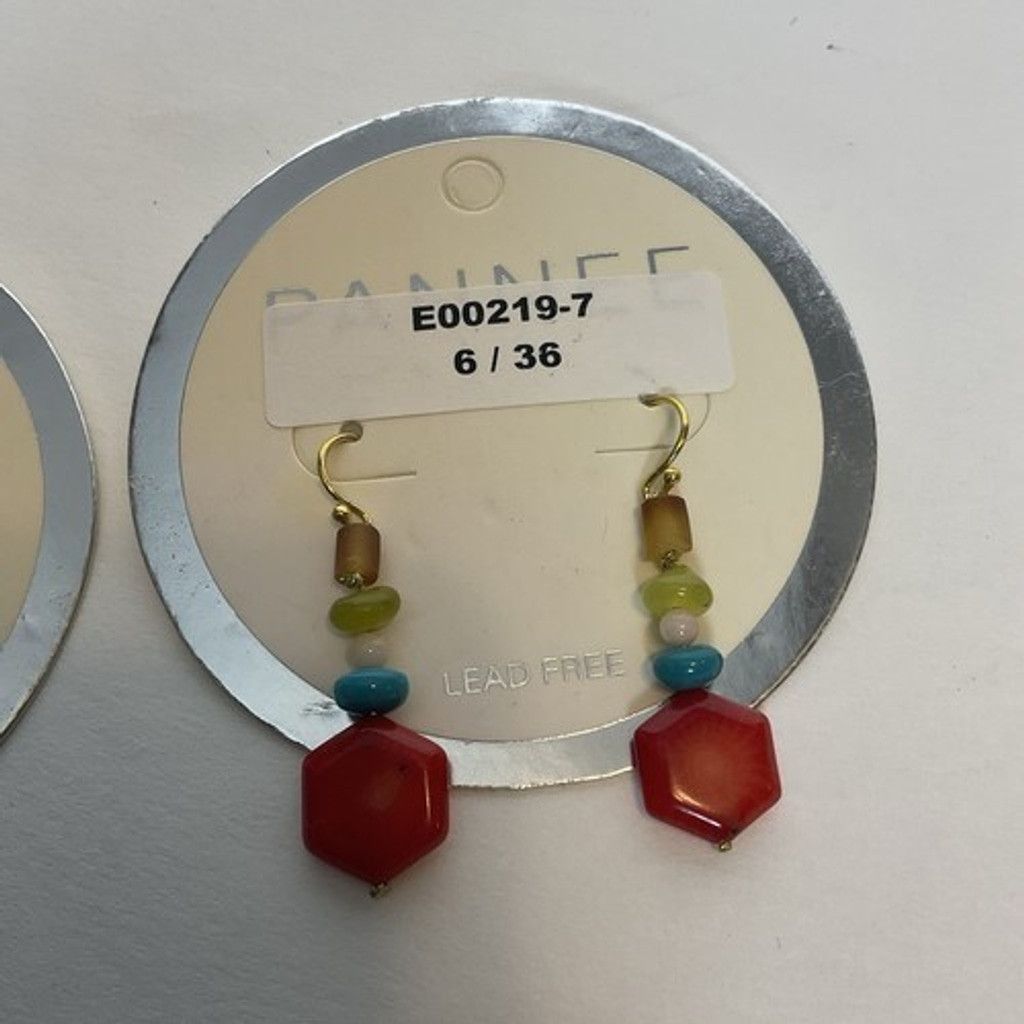 Other NWT Pannee Lot Of 2 Pierced Dangle Drop Bead/Beaded Earrings Size ONE SIZE - 4 Thumbnail