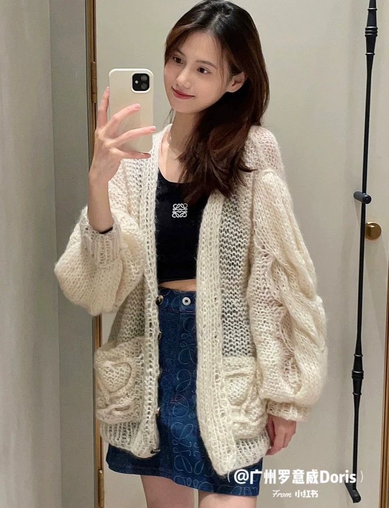 Loewe Loewe Knitted cardigans Size S / US 4 / IT 40 - 9 Thumbnail