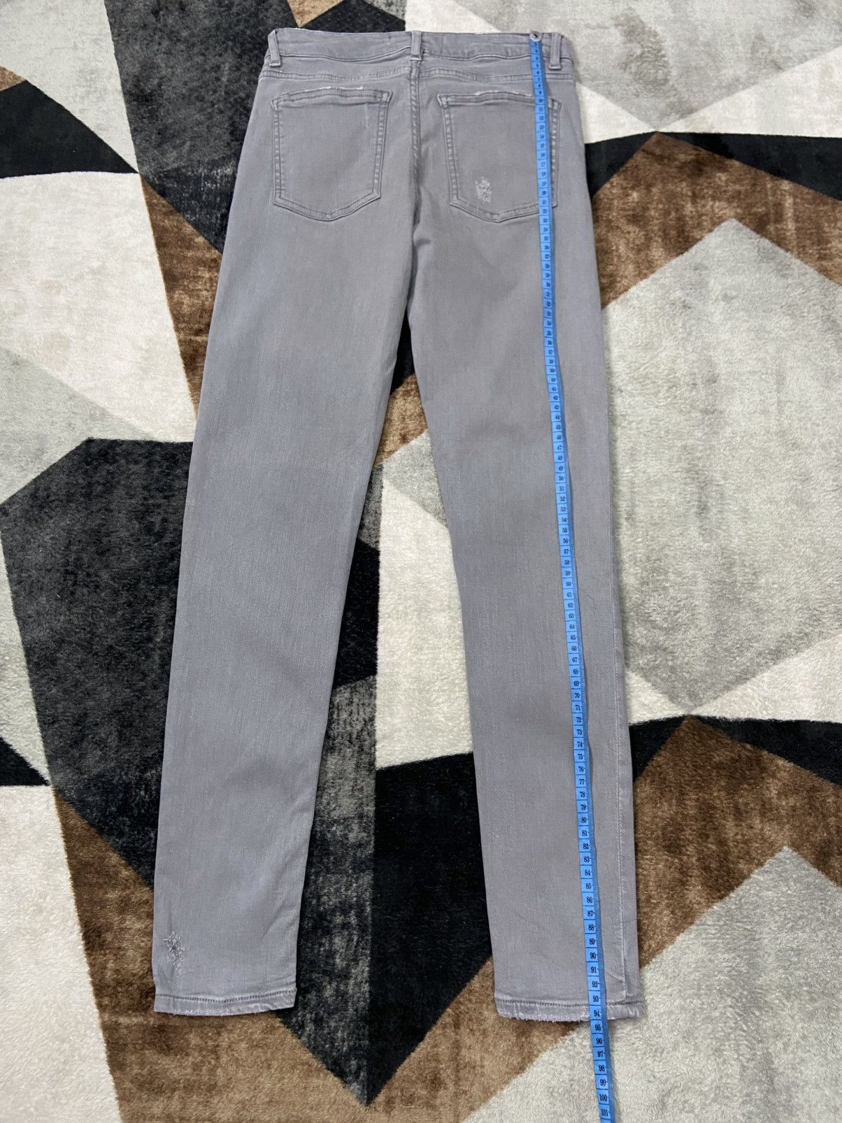 Acne Studios Acne Studios “Skin 5 Used Grey” Skinny Jeans Size 25" / US 0 / IT 36 - 6 Thumbnail