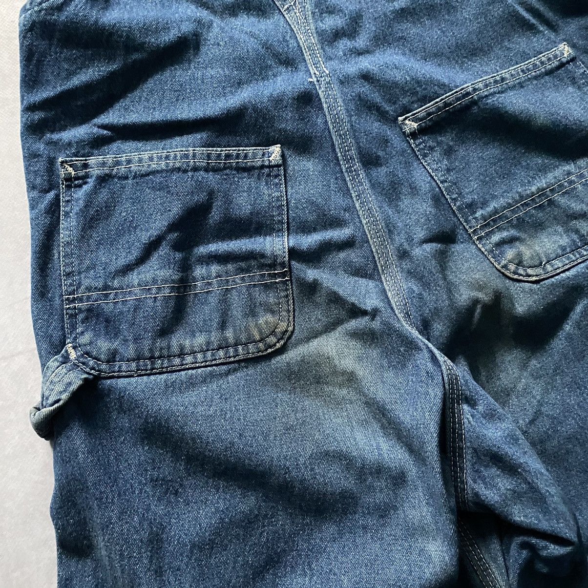 Carhartt × Vintage Grail Vintage Carhartt Faded Painted Overall Y2K Size US 30 / EU 46 - 8 Thumbnail