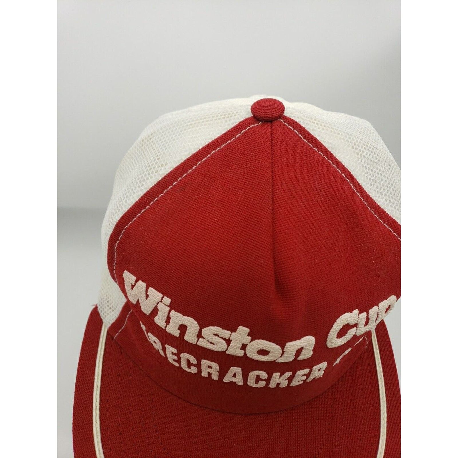 Other 70s 80s Winston Cup Firecracker 400 NASCAR Truckers Hat USA Size ONE SIZE - 7 Thumbnail
