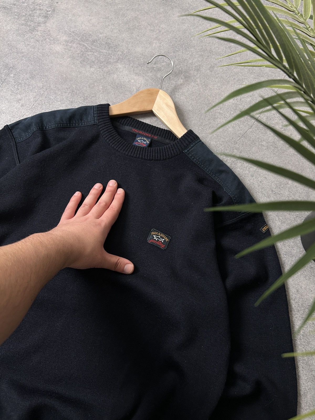 Paul & Shark Vintage Paul & Shark blue wool sweatshirt mens Size US M / EU 48-50 / 2 - 3 Thumbnail