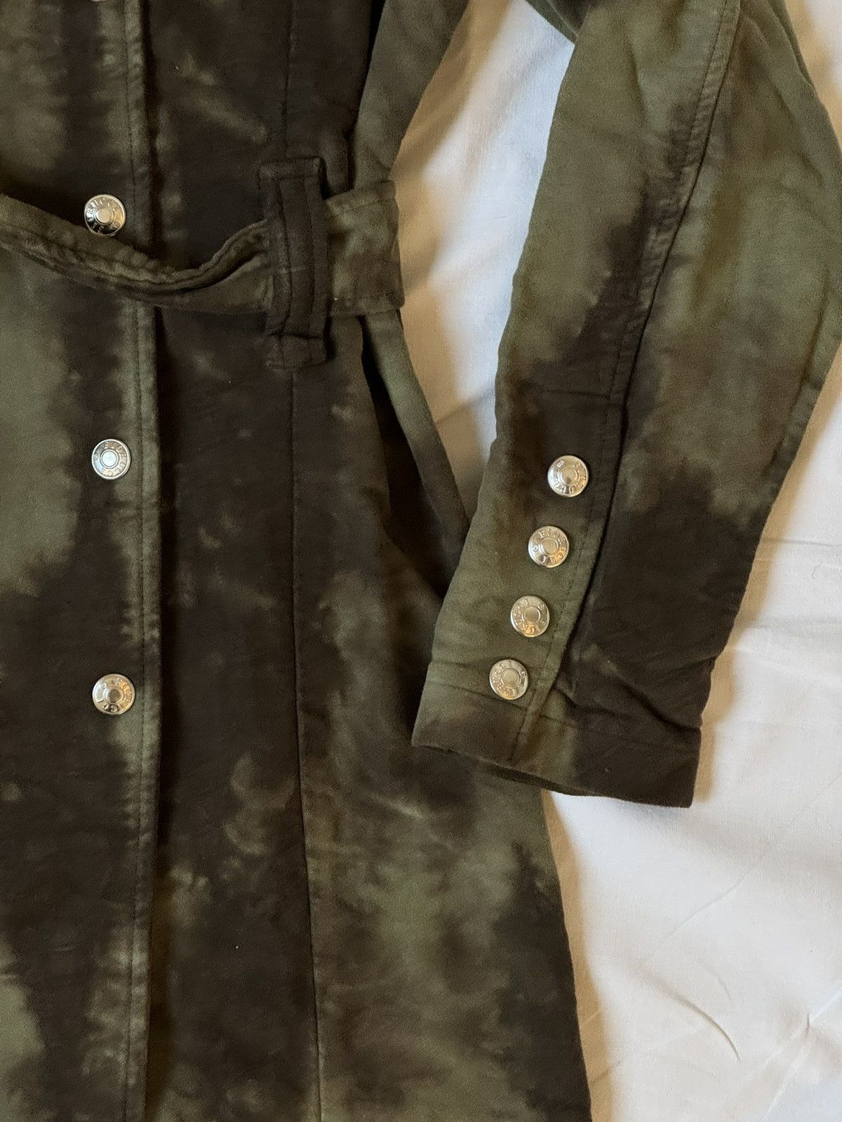 Fiorucci Fiorucci archive Long trench double breasted buttoned coat Size S / US 4 / IT 40 - 2 Thumbnail