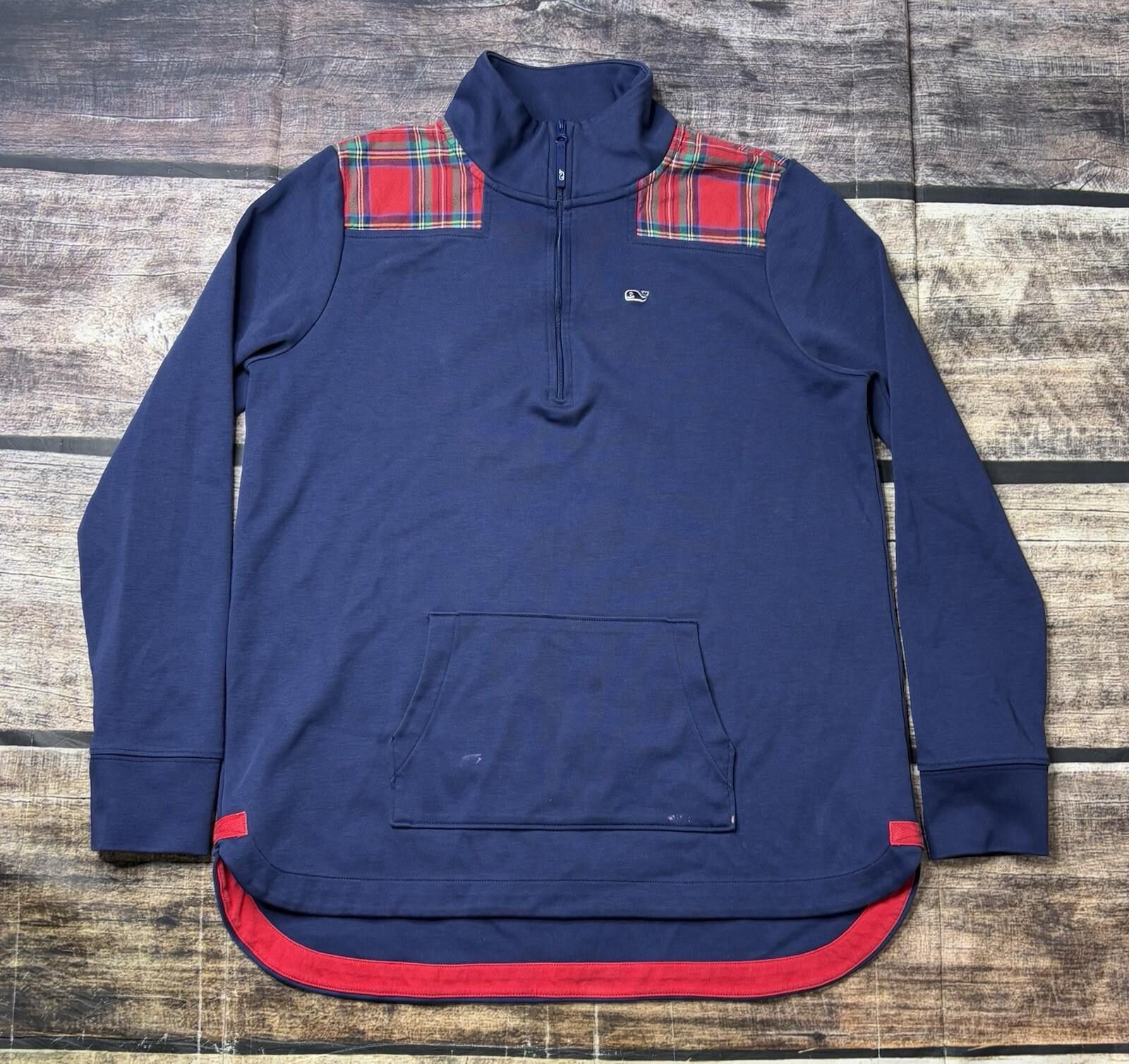 Vineyard Vines Vineyard Vines Sweater Men's Medium 1/4 Zip Pullover Pockets Size US M / EU 48-50 / 2 - 1 Thumbnail